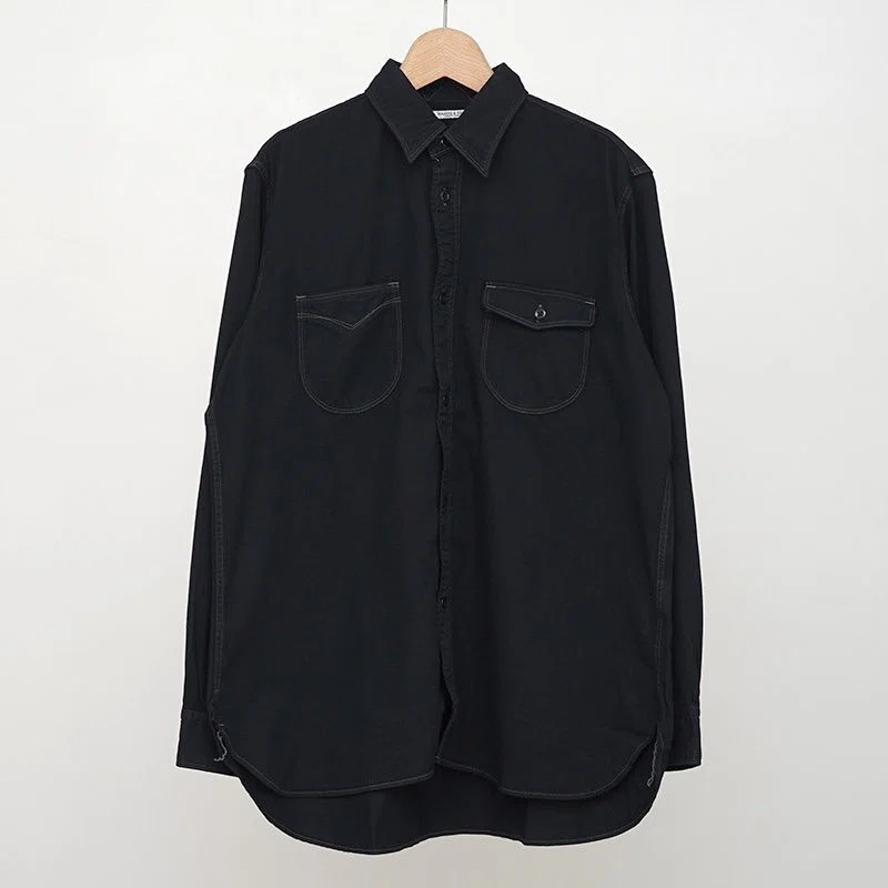 MAATEE&SONS COTTON CHINO MAD WORK SHIRTS