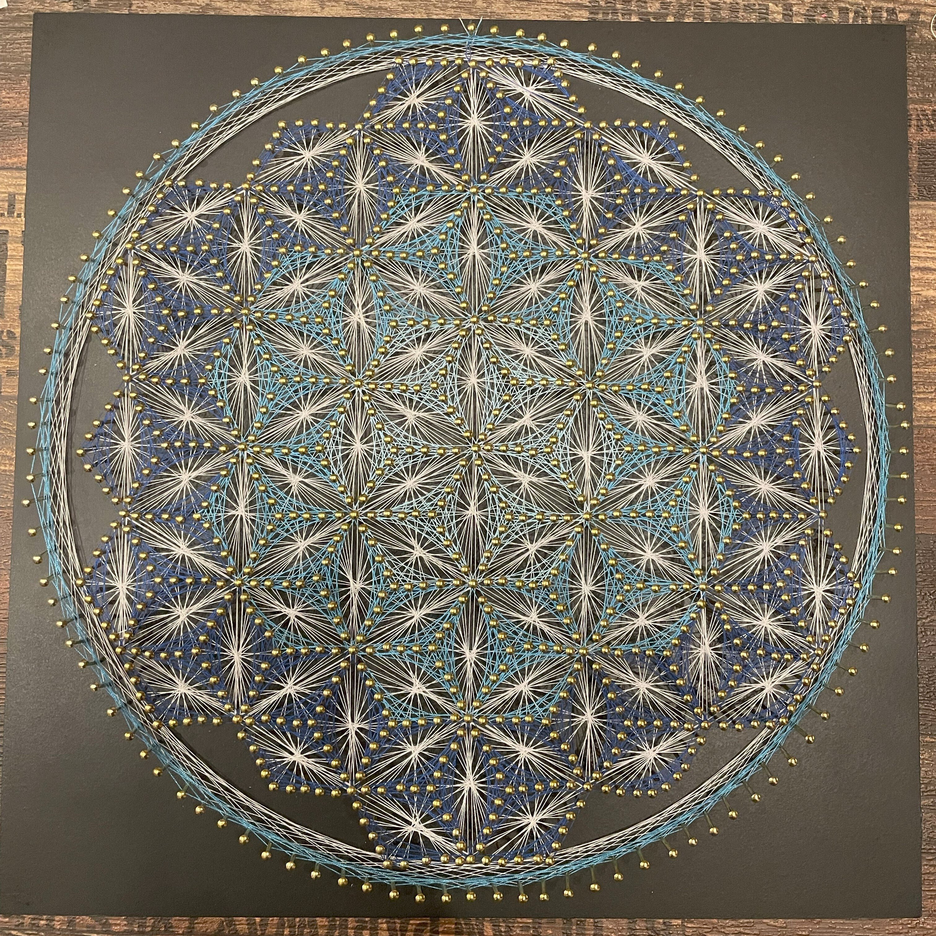 糸が魅せる！「糸掛けアート」の世界｜映縷