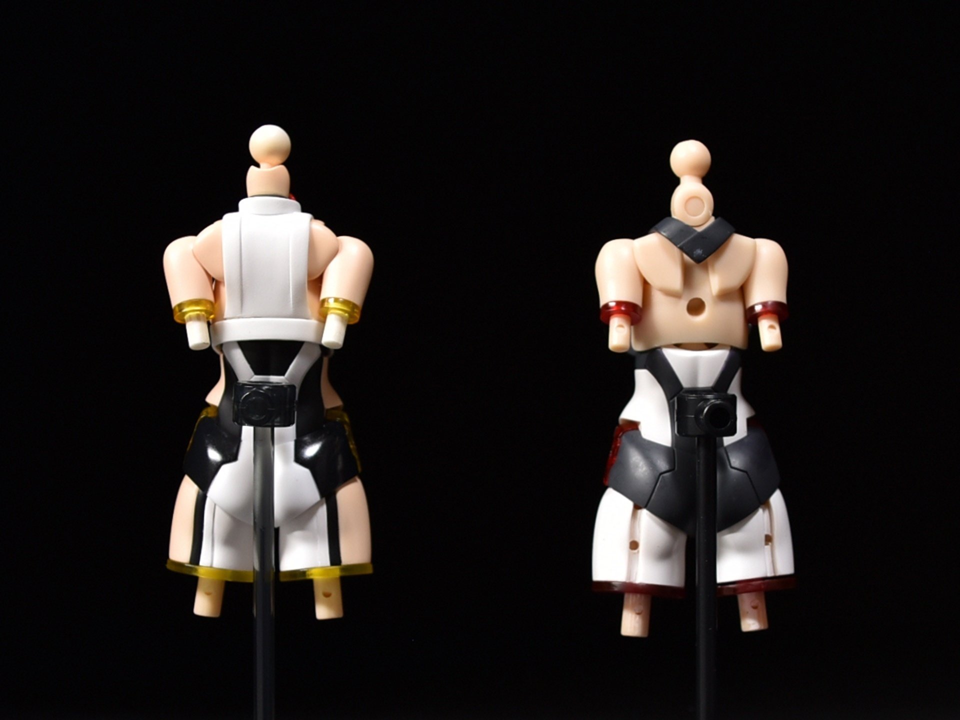 メガミデバイス代替ボディ 1/12 Ts-Fb-001 シリコン胸・腰パーツ構成 メガミデバイスM.S.G 01 トップスセット ブラック (プラモデル