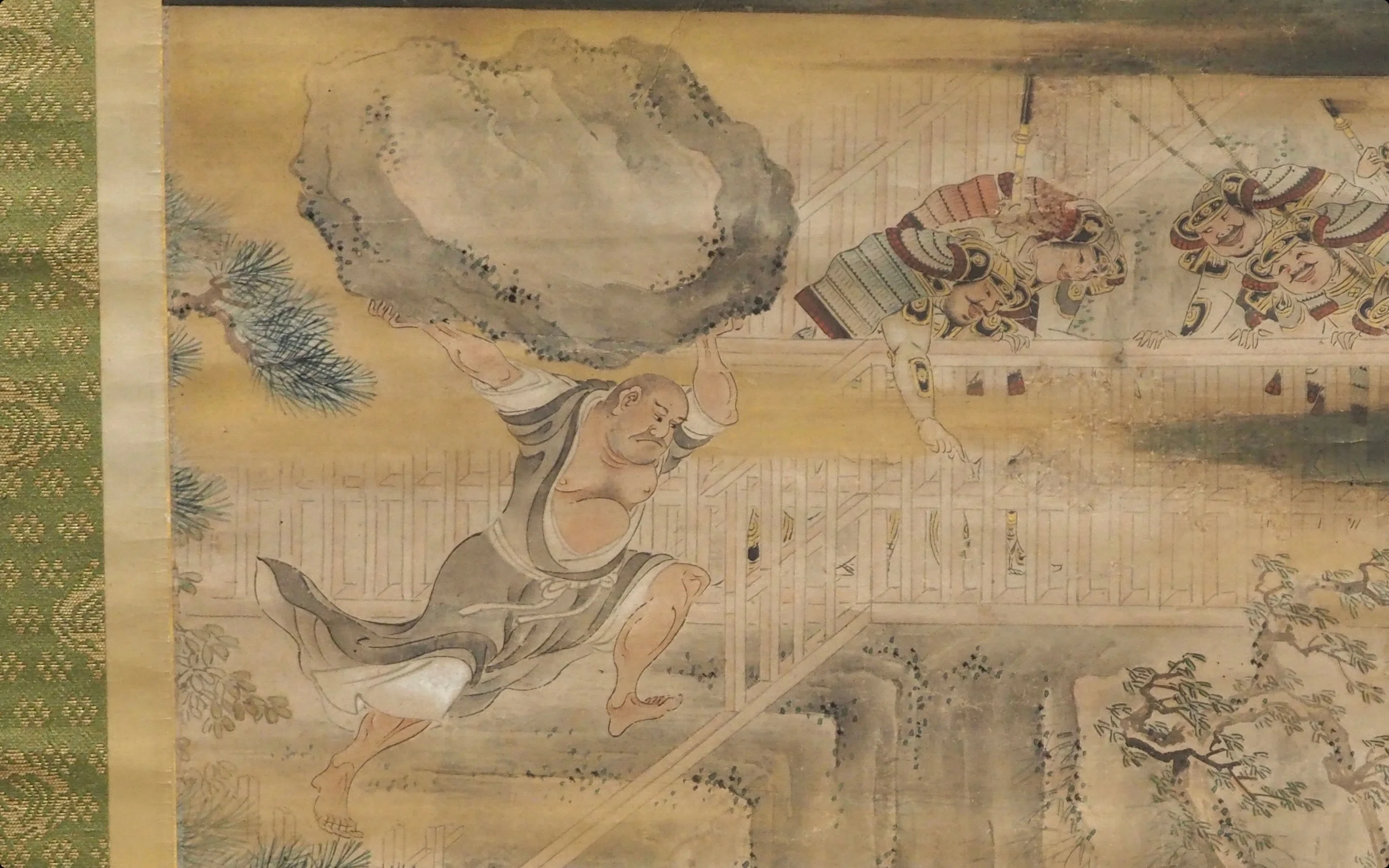 浮世絵の祖とも言われる岩佐又兵衛が描いた怪力僧「本性房」@東京国立