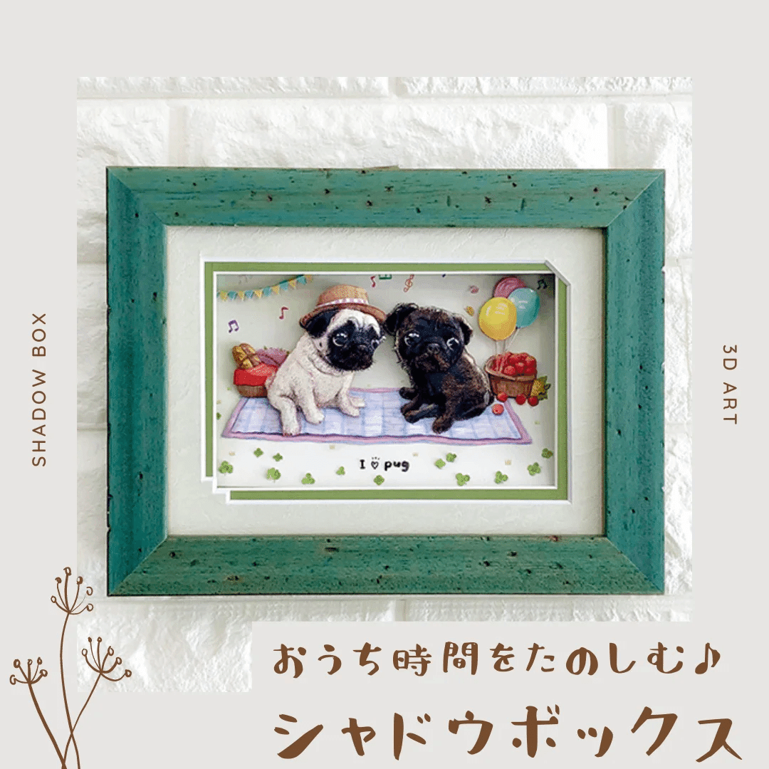 パグ】シャドウボックス♪リリース！pug！mops！퍼그！巴哥犬 ！｜金澤