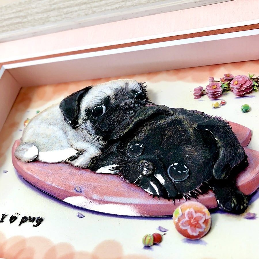 パグ】シャドウボックス♪リリース！pug！mops！퍼그！巴哥犬 ！｜金澤