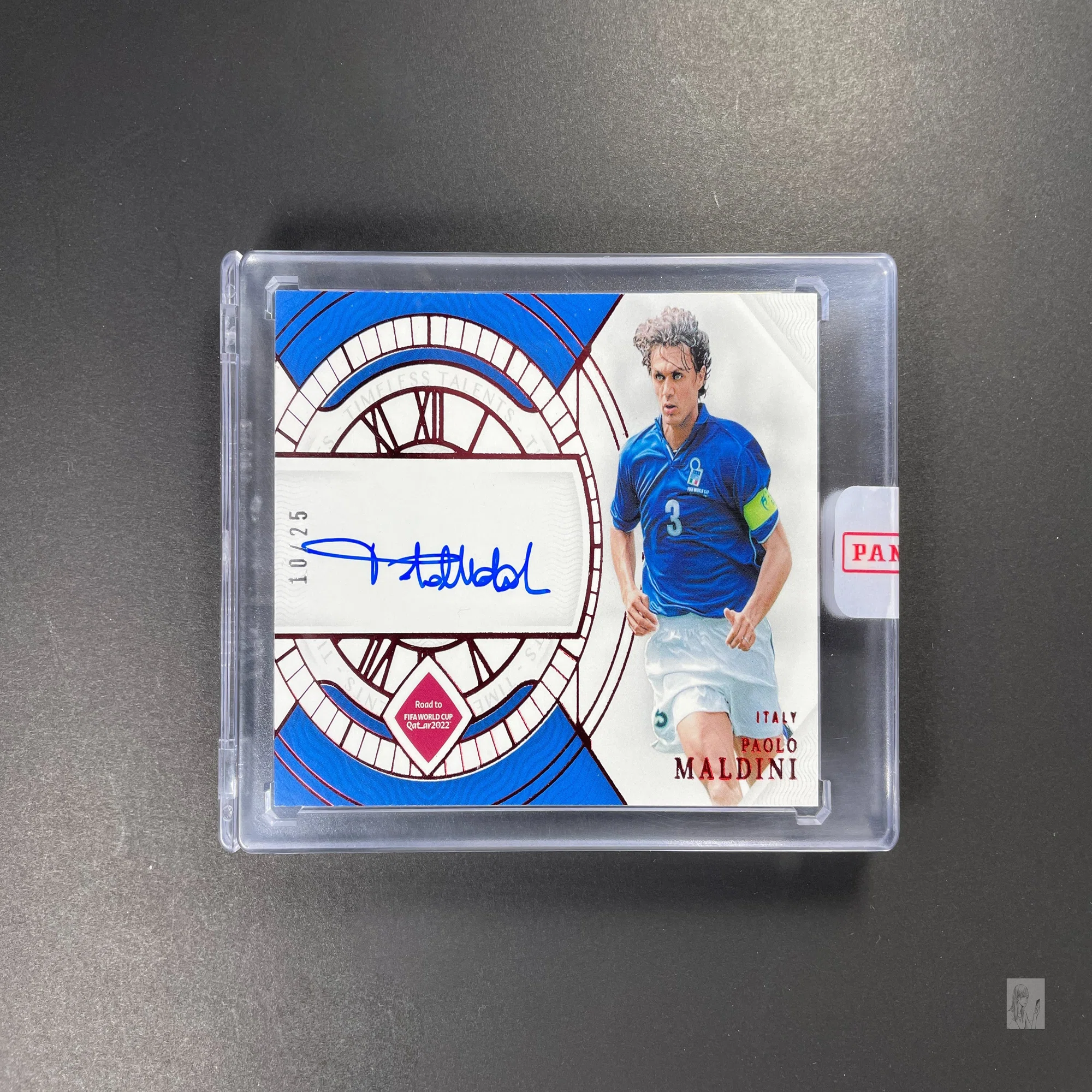 Panini National Treasures Maldini がんばる Auto