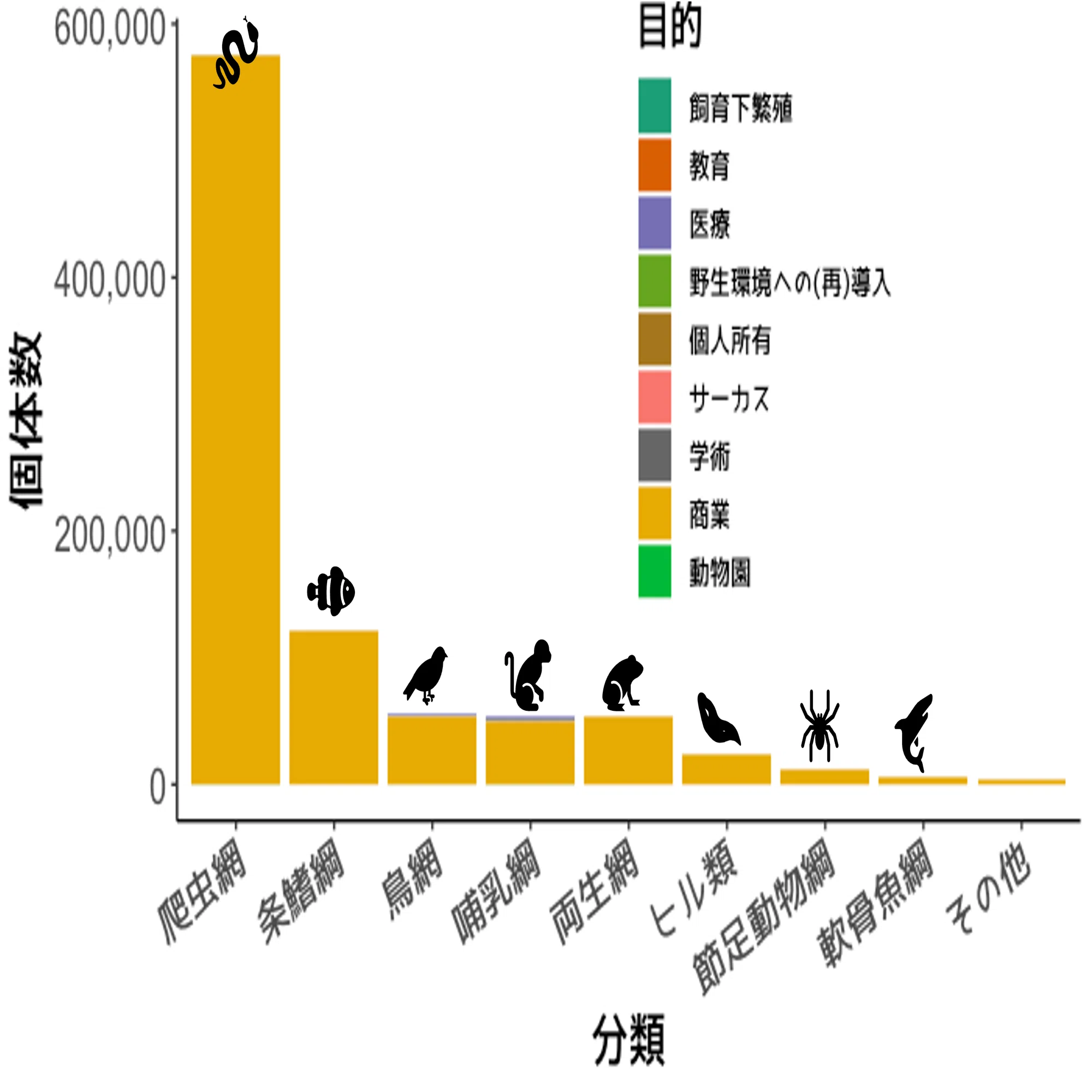 日本の野生生物取引: 不透明さと問題点｜認定NPO法人 野生生物保全論