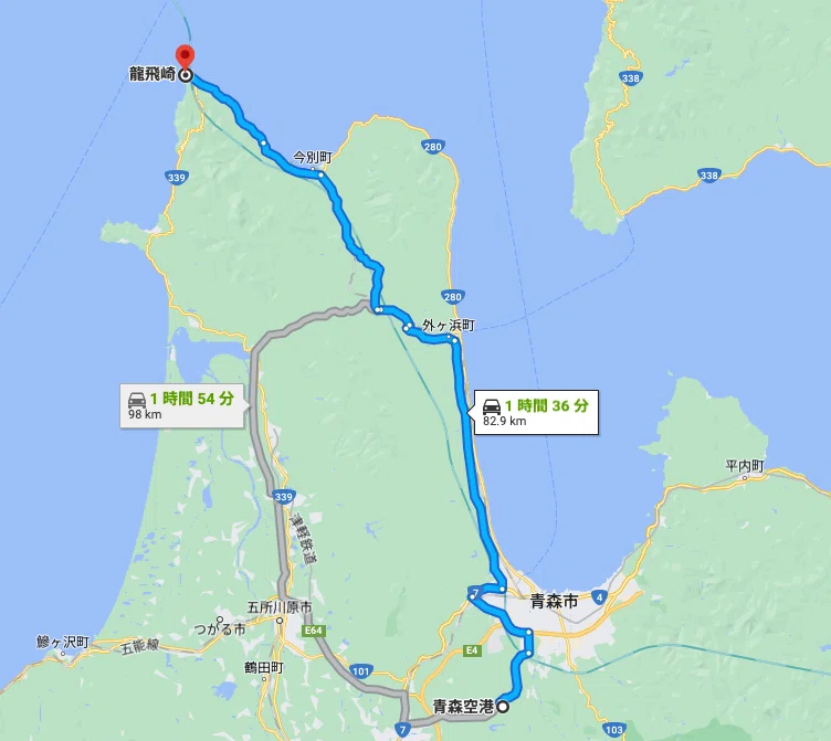 竜飛岬へ日帰りで行ってみた｜day trip lover