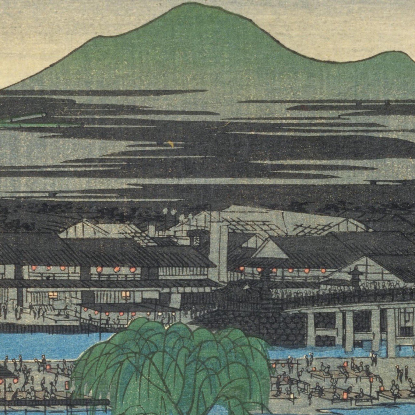 京都】四條橋河原夕涼｜mominaina