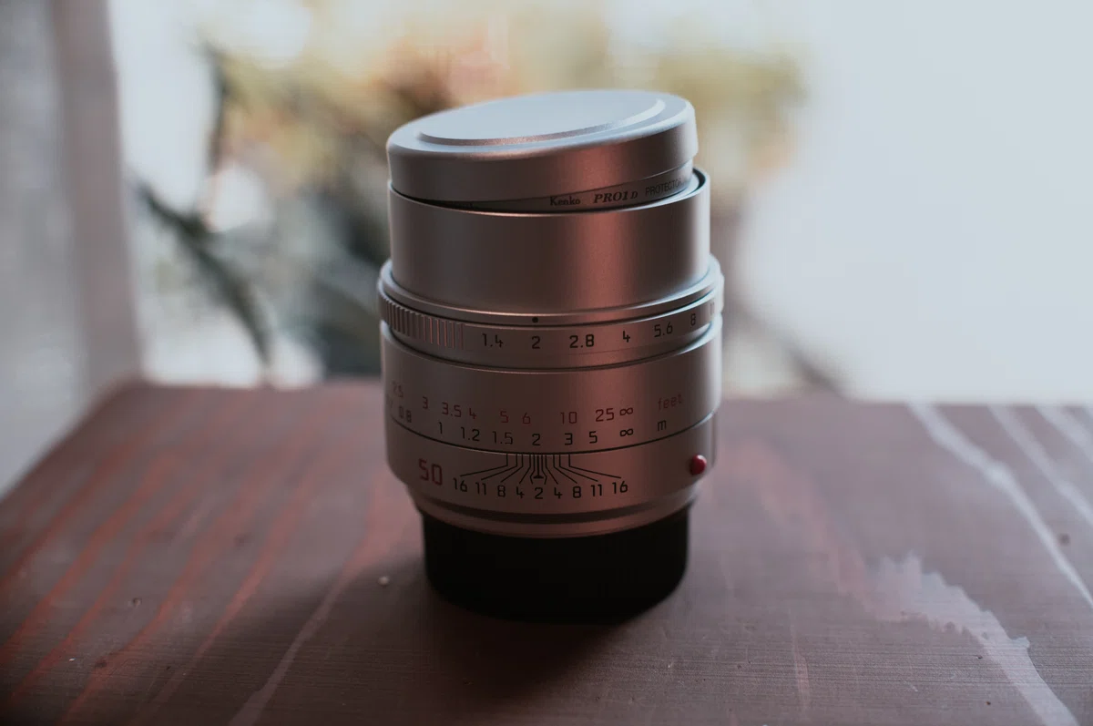 Leicaのレンズキャップがダサいのでなんとかしてみた｜志田糸