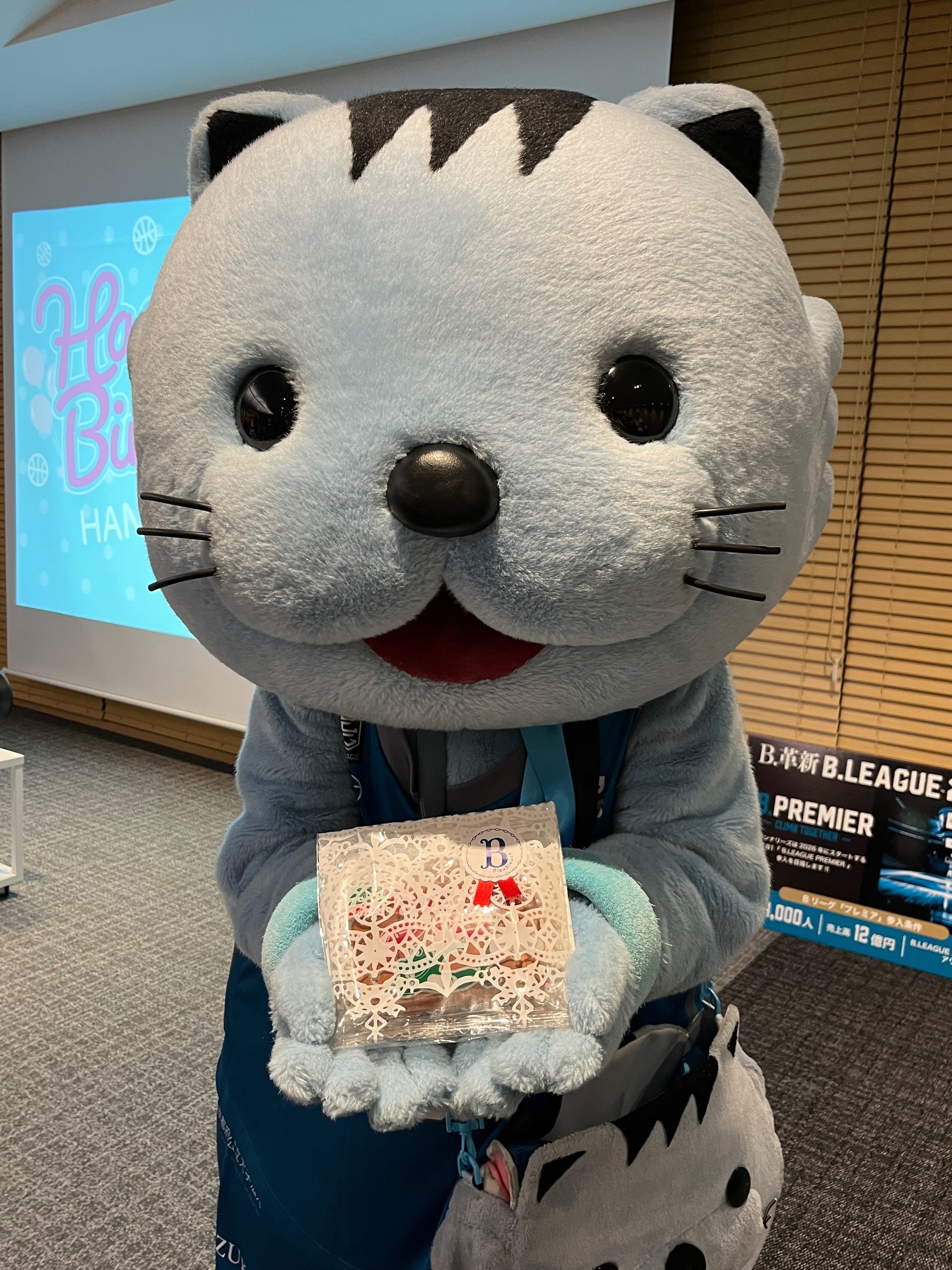 23-24も共に、登る。】京都ハンナリーズのマスコット #55 はん