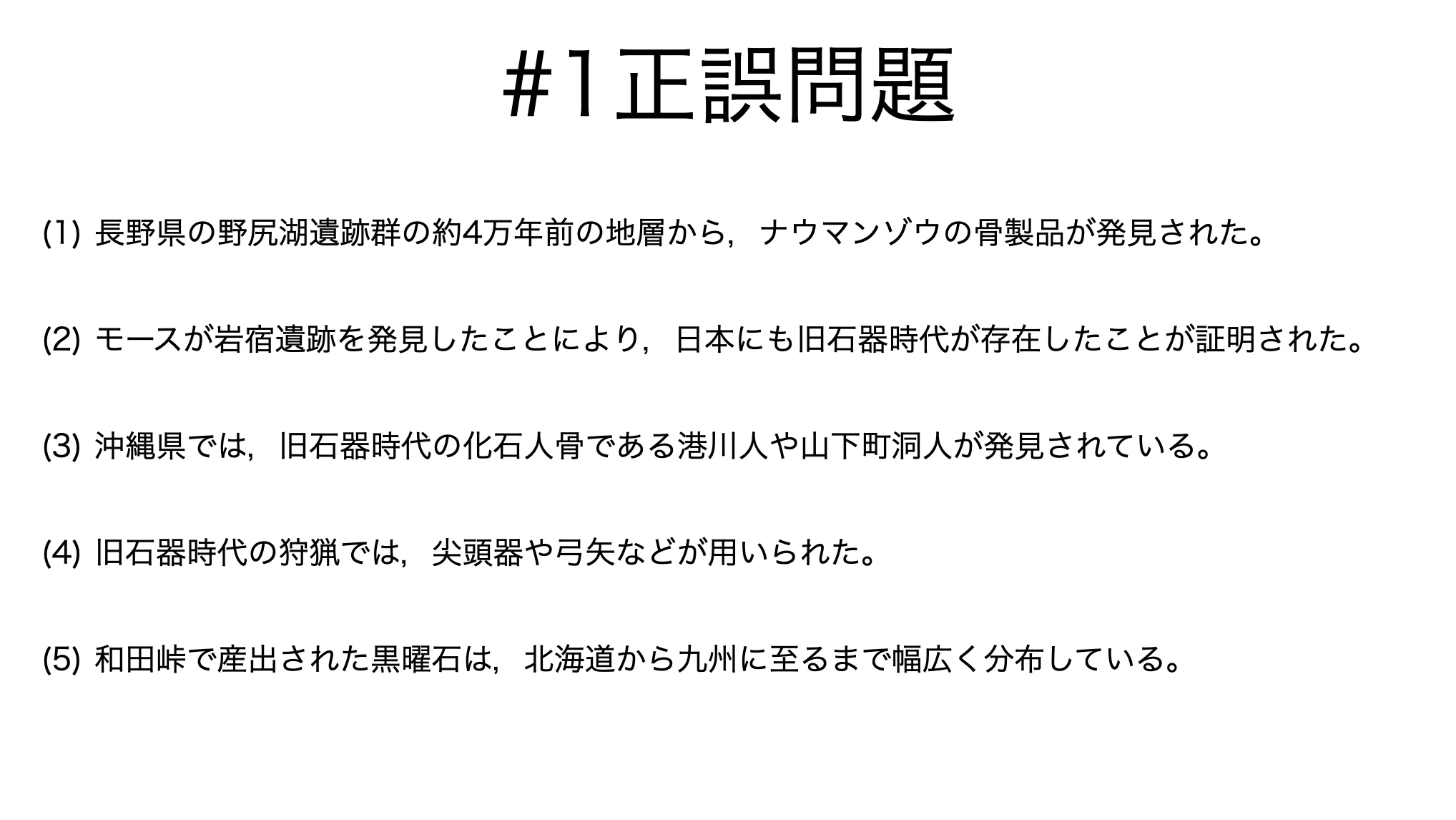 書記が日本史やるだけ#1 旧石器時代｜鈴華書記（Writer Rinka）