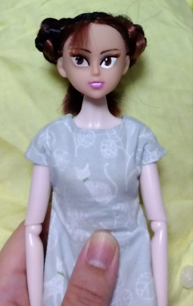 レイちゃん人形をカスタム~ストリートファイターのキャラをイメージ