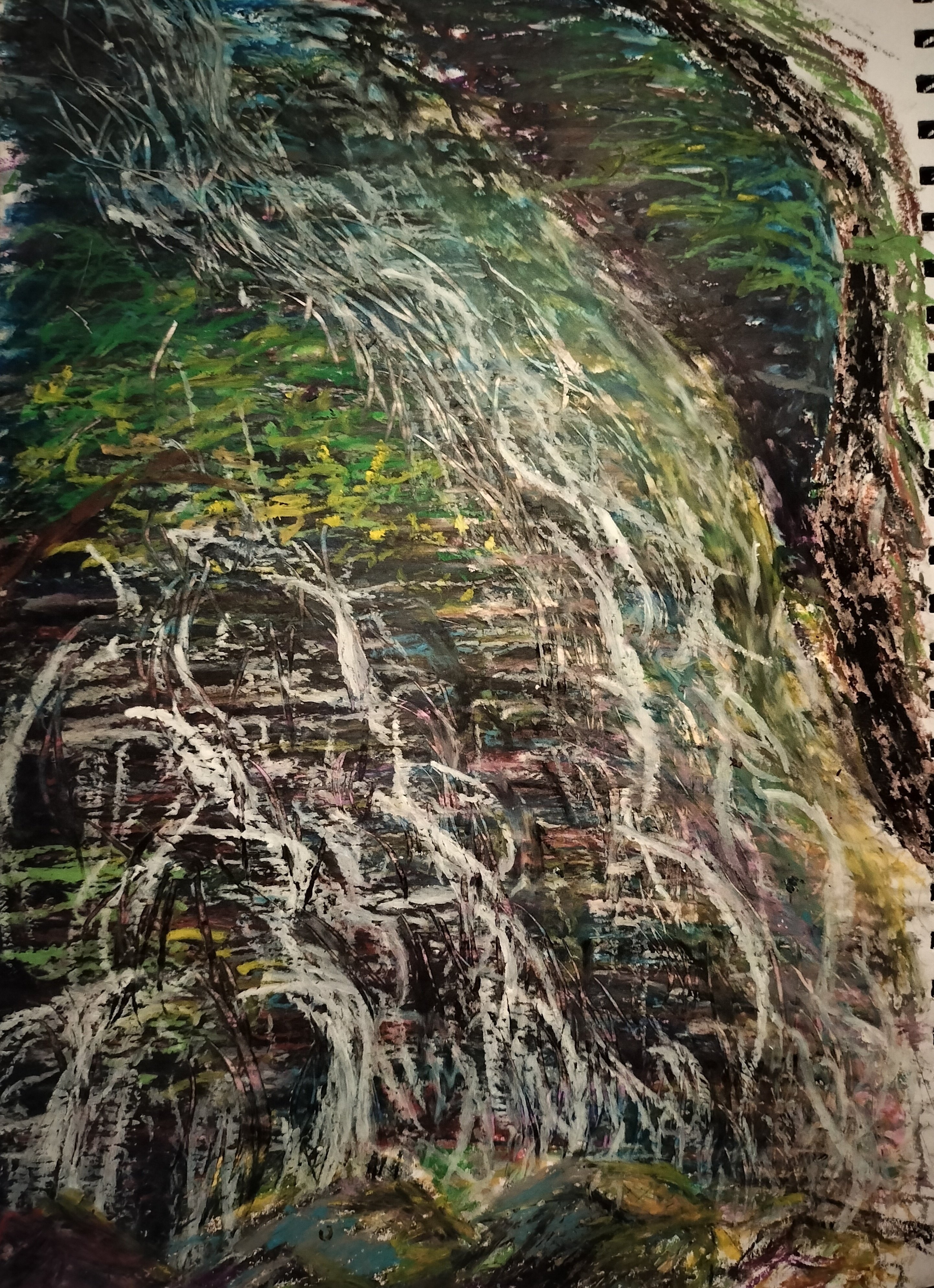 滝の絵｜なもたび（名も無き旅人）