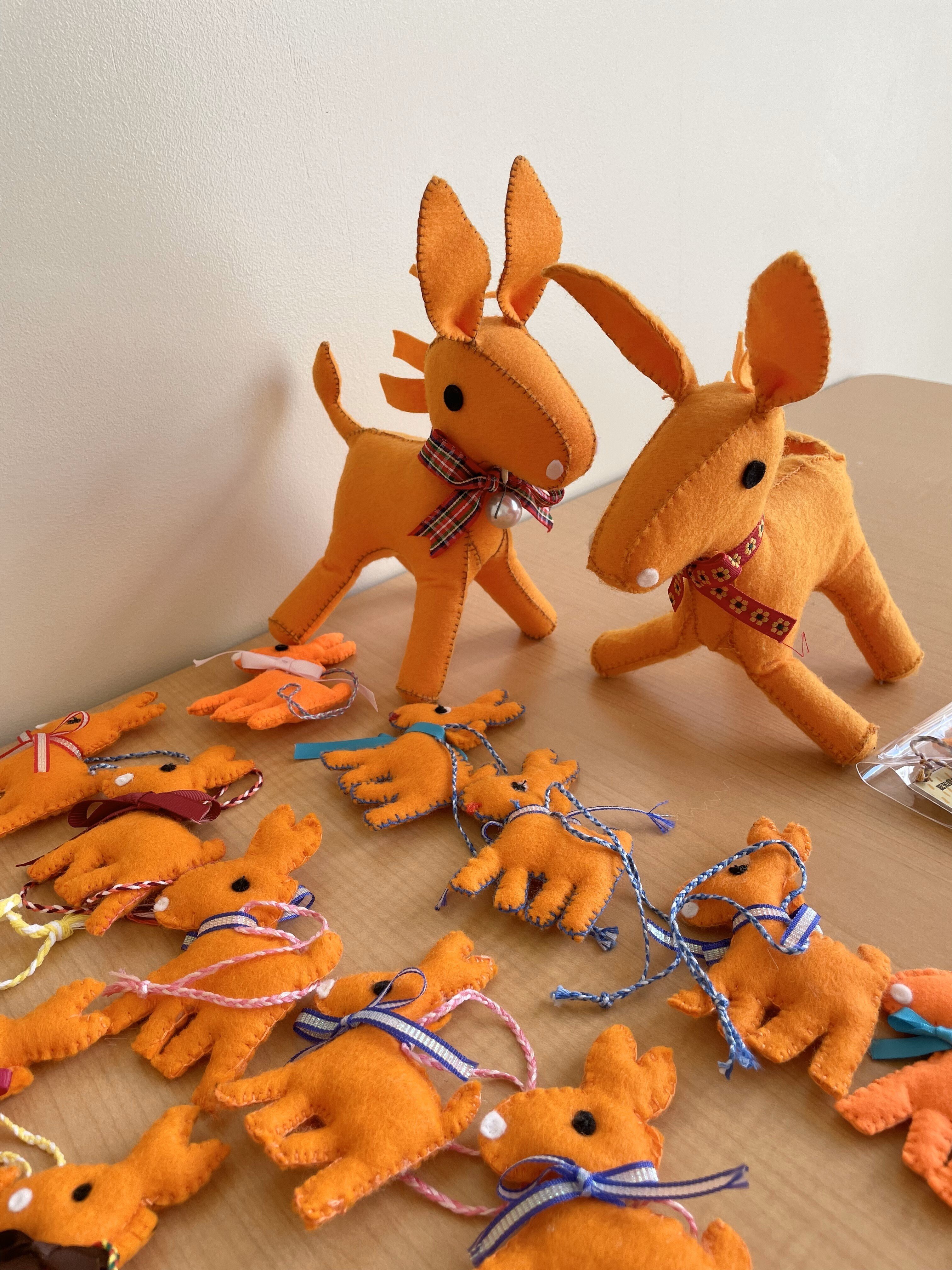 ロバ隊長を手作りしています｜ステップ四日市認知症支援事業