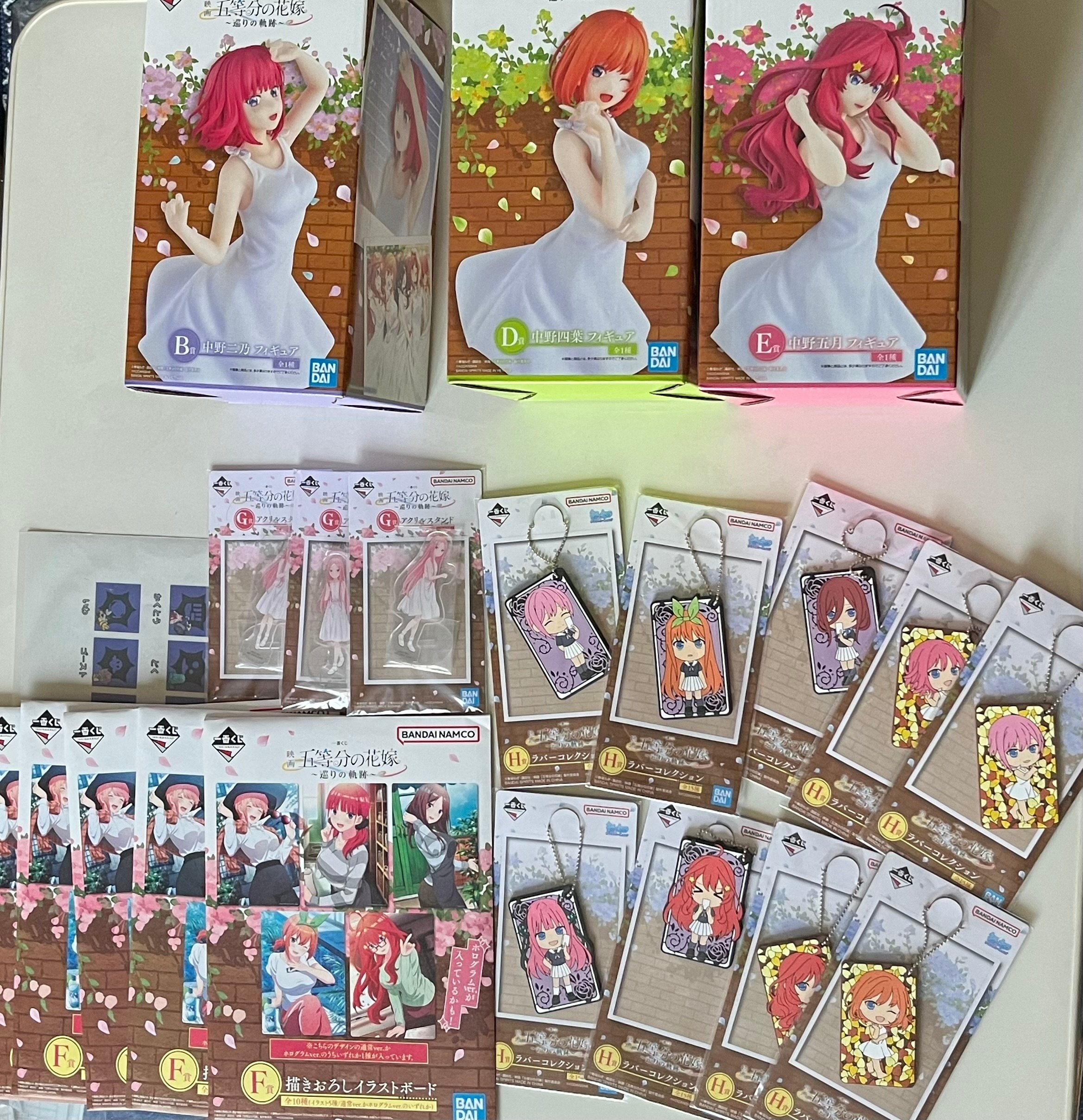 五等分の花嫁 一番くじ 巡りの軌跡を引いてきたはなし|watariko 五等分の花嫁 一番くじ 巡りの軌跡を引いてきたはなし|watariko