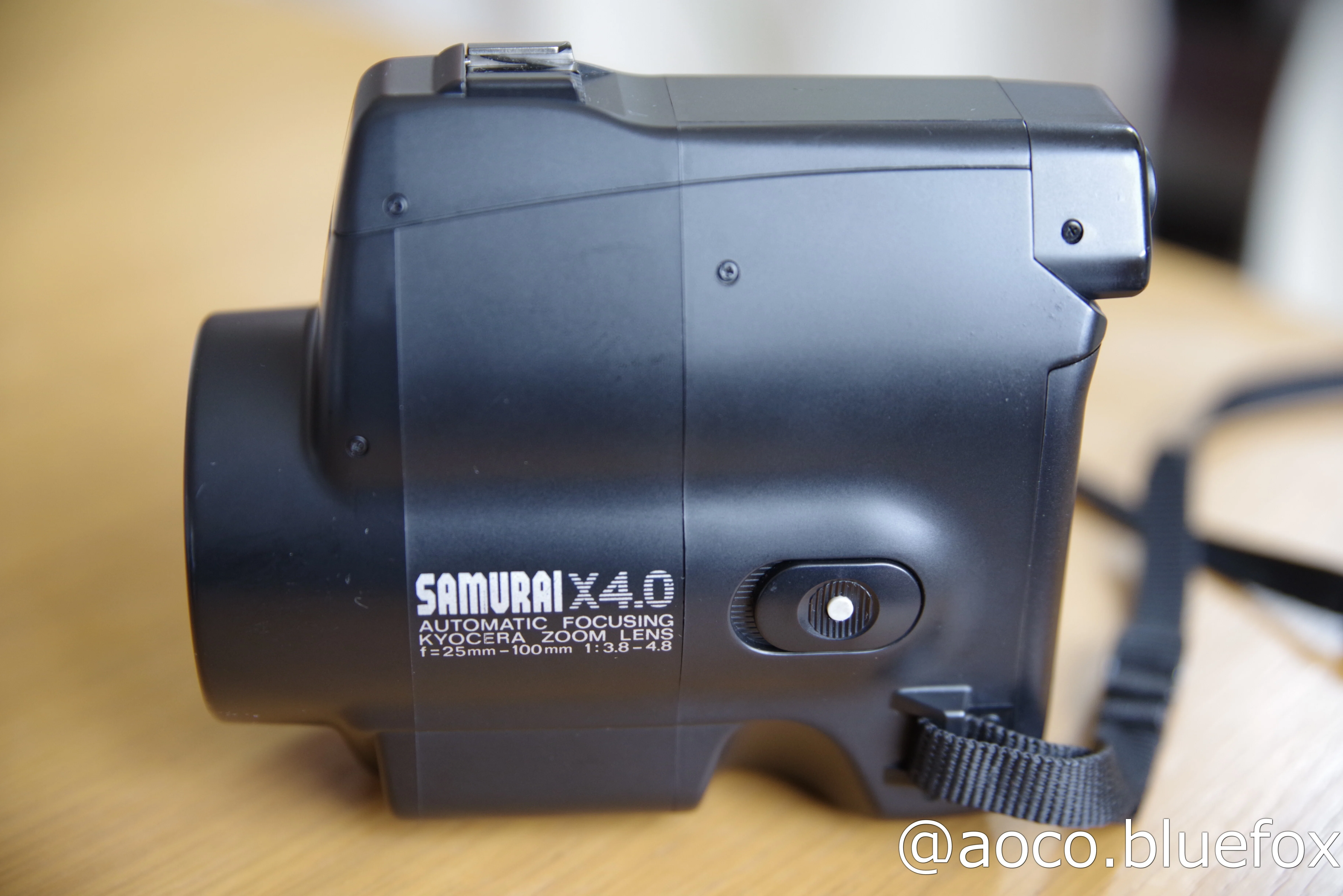 フィルムカメラに思いを馳せて その7:SAMURAI x4.0 ｜青狐