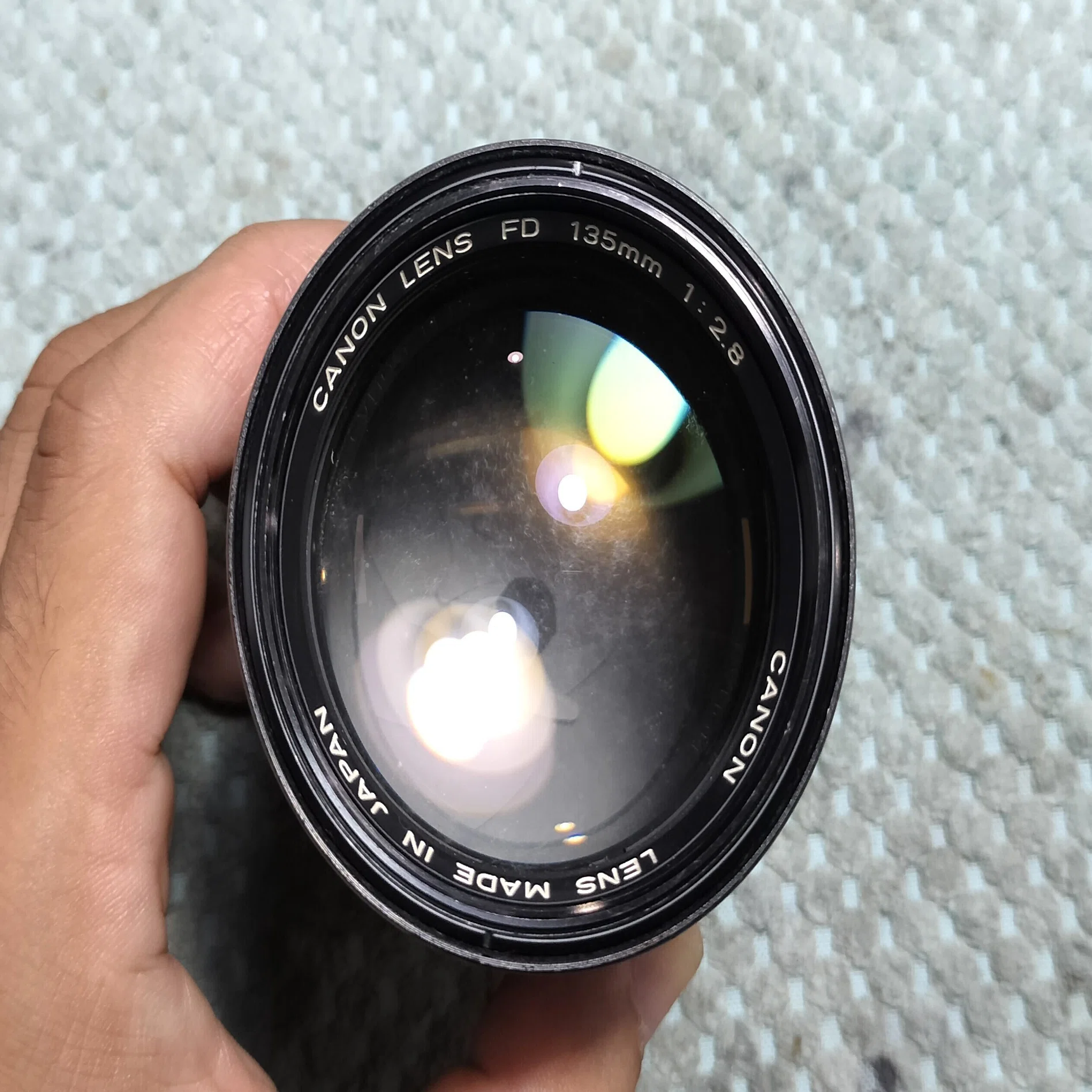 Canon New FD 135mm F/2.8｜フィルムカメラ修理のアクアカメラ