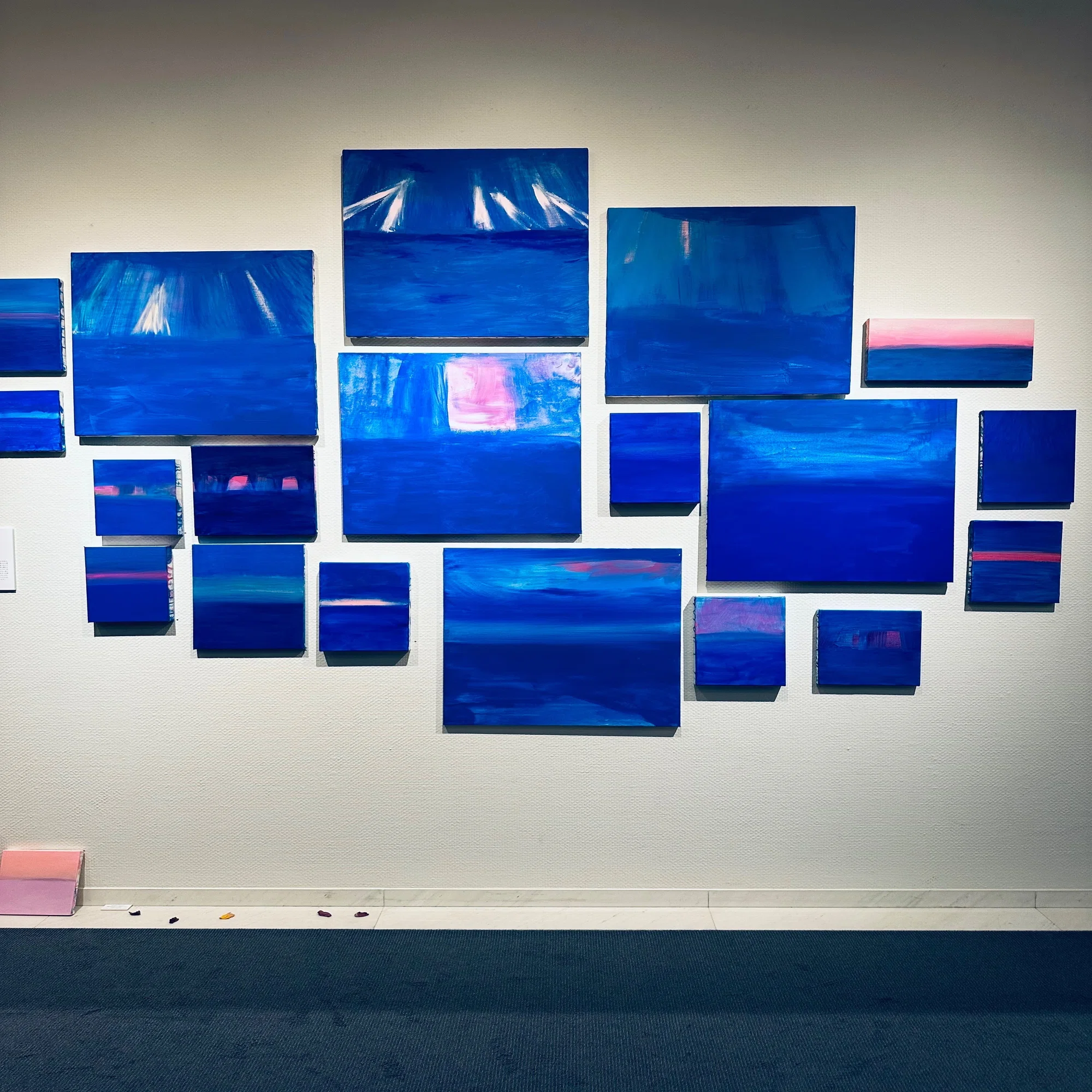 アート感想】DAWN〜kind of blue〜山崎美弥子展｜百合絵ッセイ