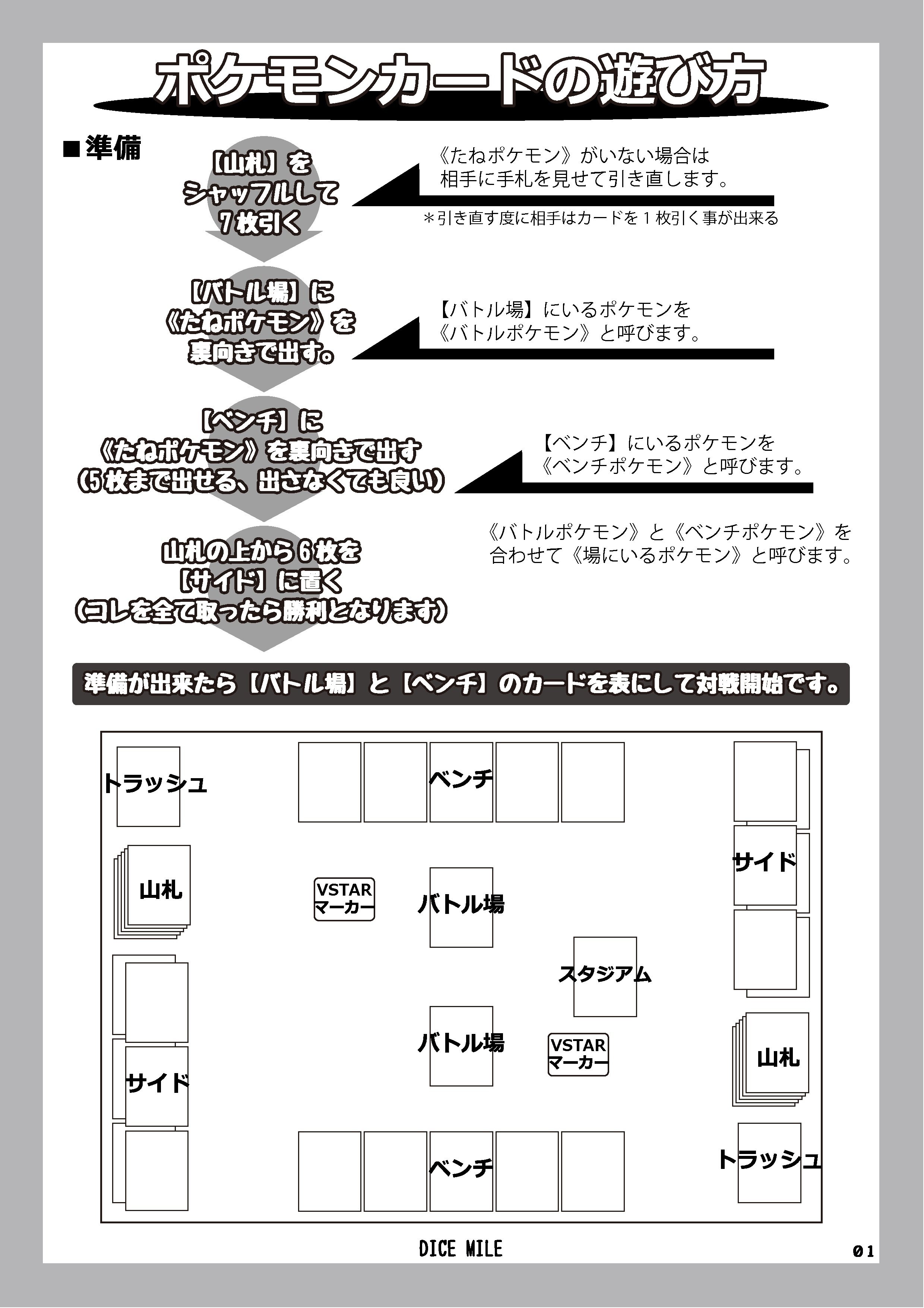 ポケモンカードゲーム 遊び方説明書 第3版 ポケモンカードゲーム 遊び方説明書 第3版