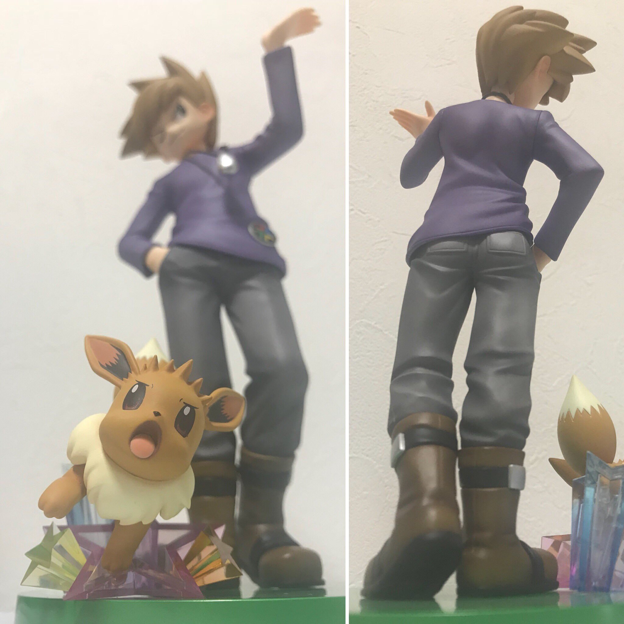 過去のお仕事】ARTFX J グリーン with イーブイ｜ありがひとし