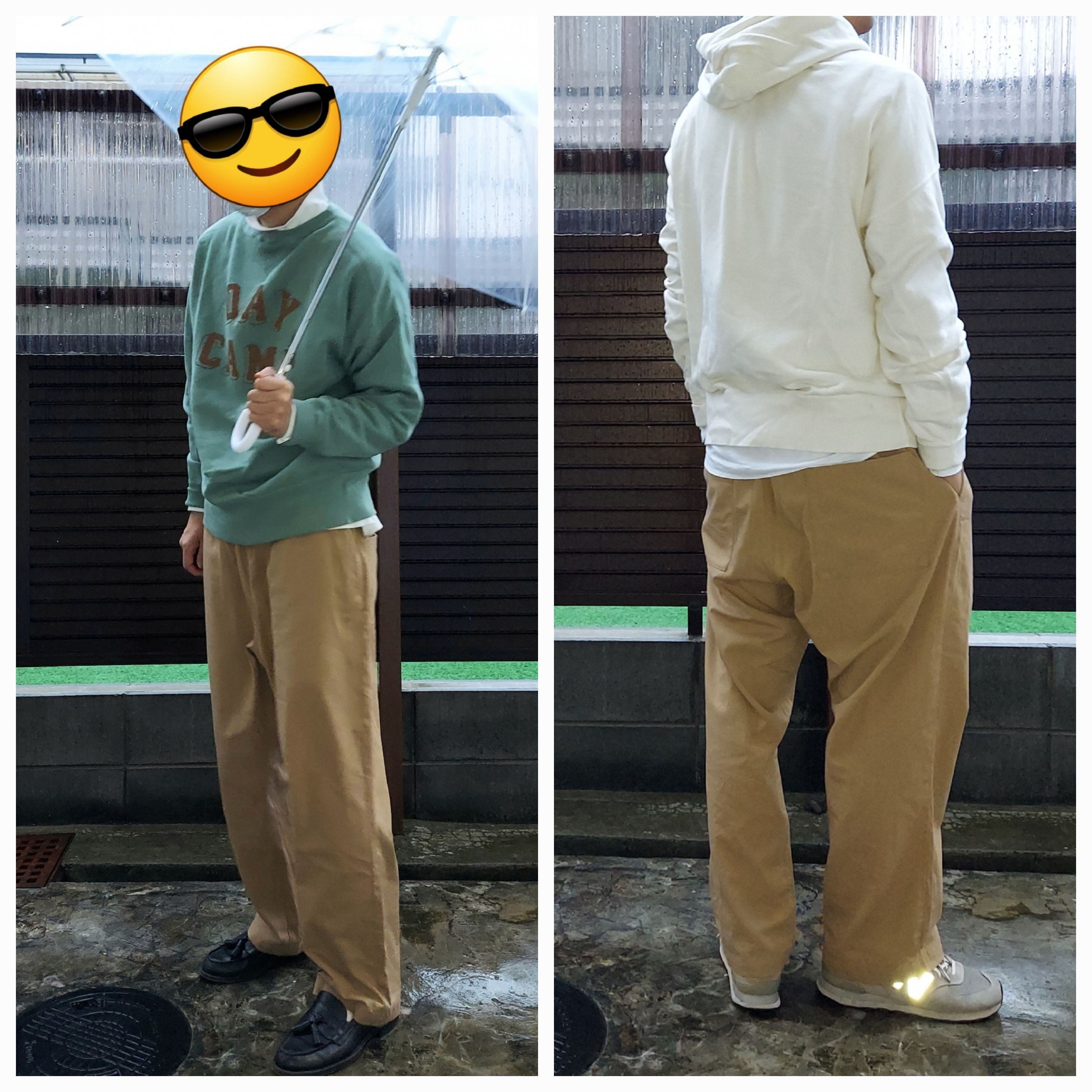 MUJI Labo ベージュセットアップ コーディネートまとめ【1週間着