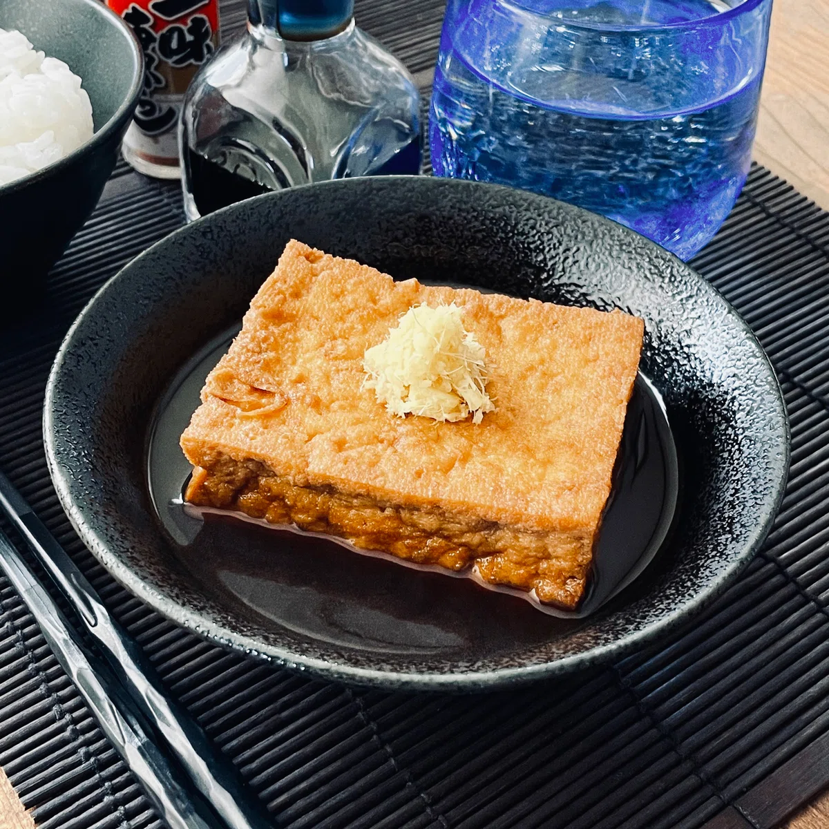 厚揚げ煮たの完成