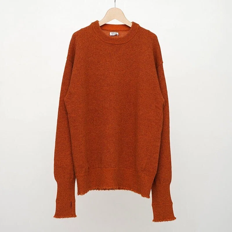 普通に見えて普通じゃないニットのご紹介！【MAATEE&SONS】強撚 