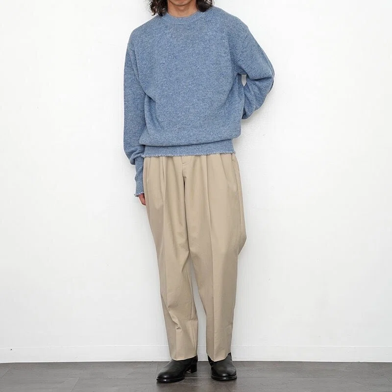 普通に見えて普通じゃないニットのご紹介！【MAATEE&SONS】強撚 