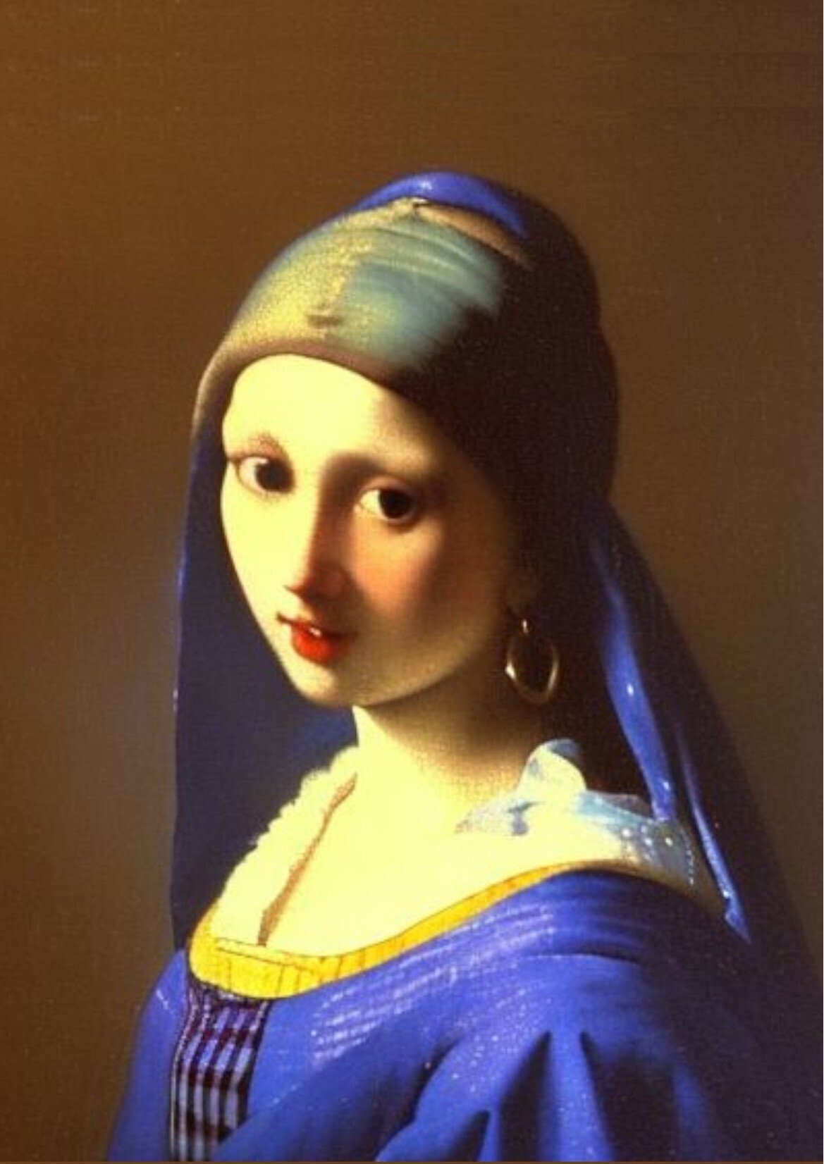 ヨハネス・フェルメール、「絵画芸術」、希少な画集の額装画