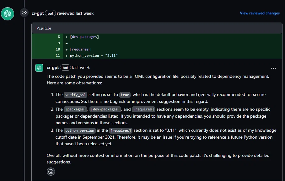 ChatGPT CodeReviewでコードレビューを自動化してみた｜LLMラボ