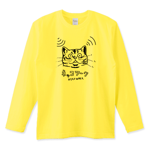 ネッコワークロングTシャツ