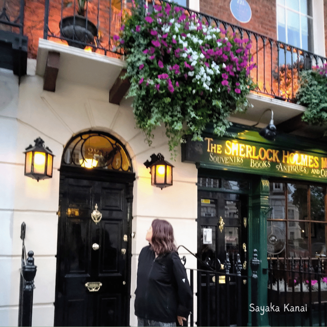 221B Baker Street, London ロンドン・ベーカー街221B｜Sayaka