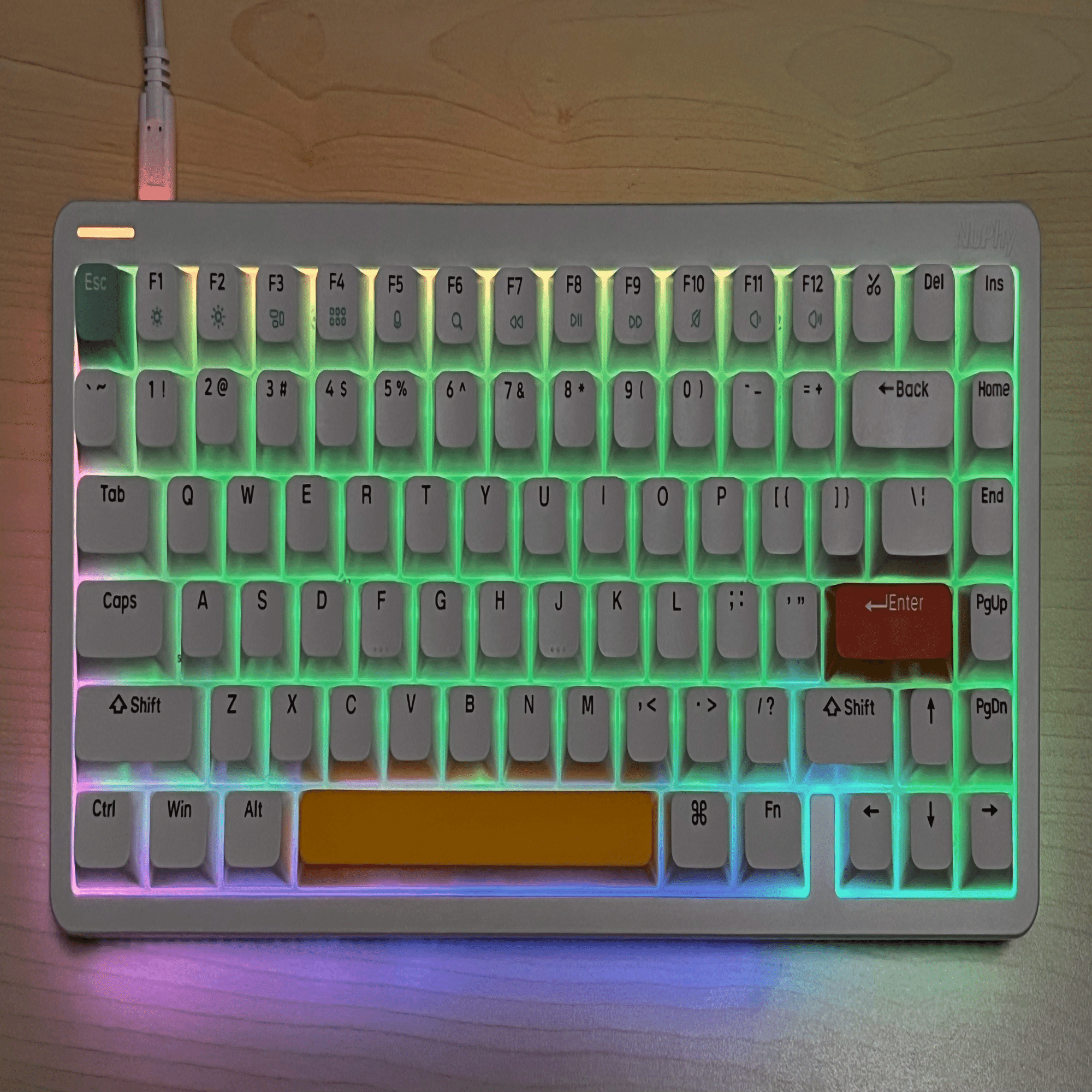 キーボード nuphy holo75 v1 はじめてメカニカルキーボードを買いました【NuPhy Halo75】｜ユキちゃん