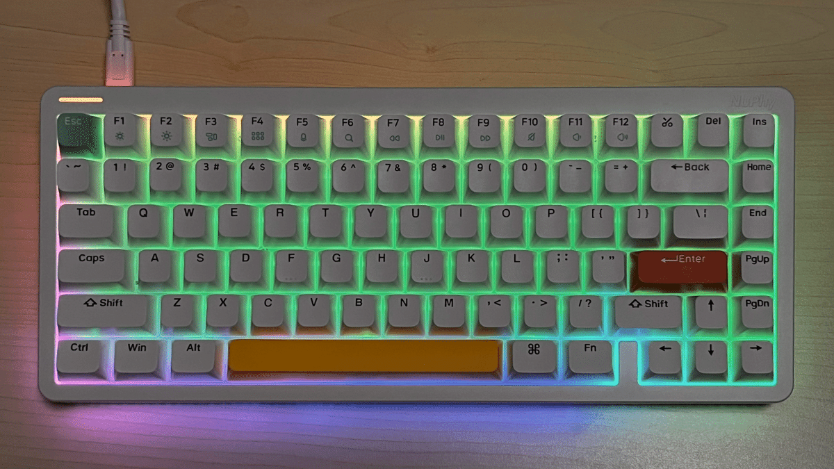 はじめてメカニカルキーボードを買いました【NuPhy Halo75