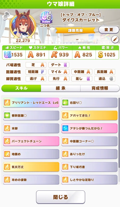 ウマ娘]11月LoH向けダイイチルビー完成｜青いプレイヤー