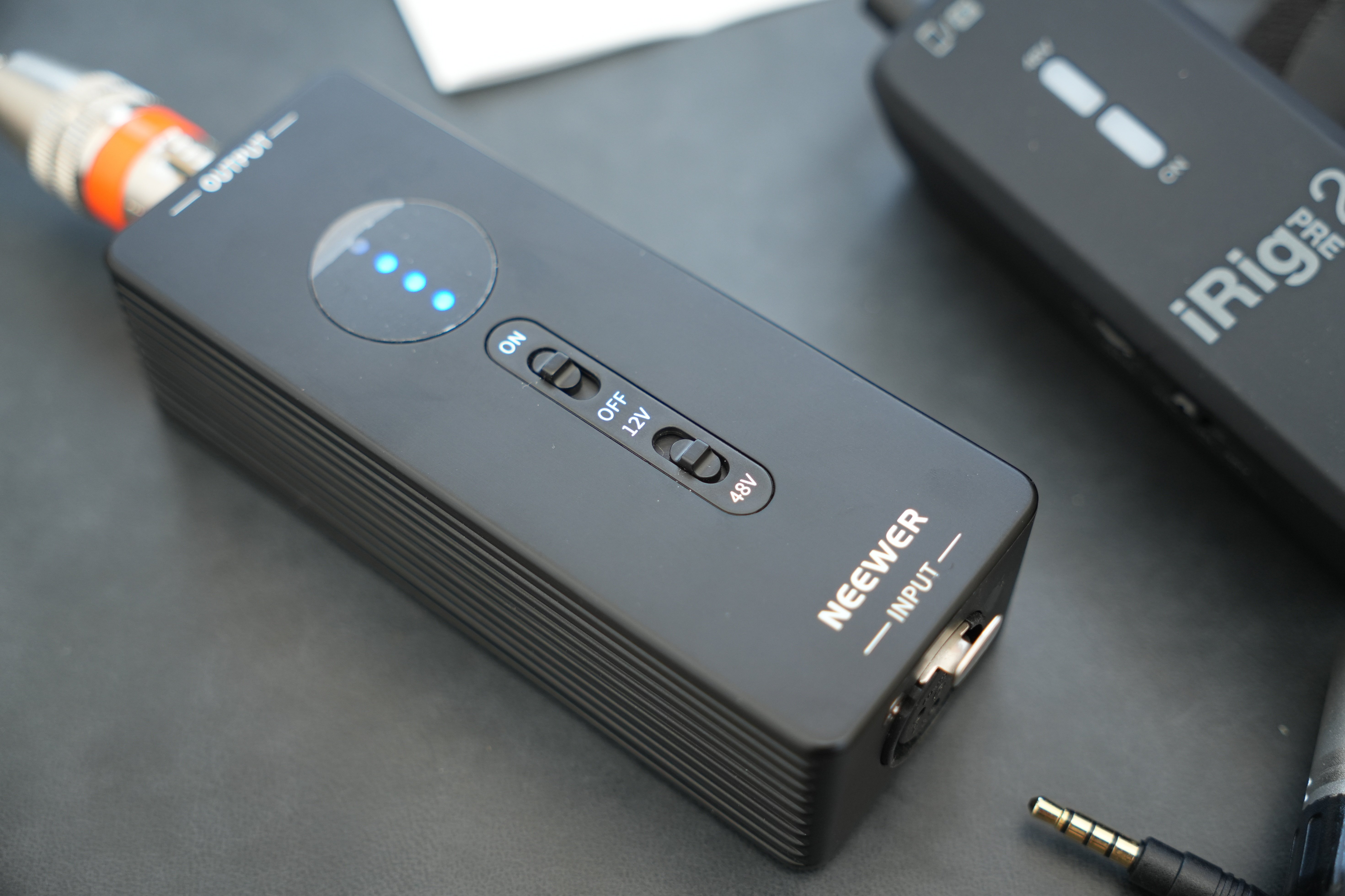 Neewer コンデンサーマイク＆48Vファンタム電源セット Neewer NW-800