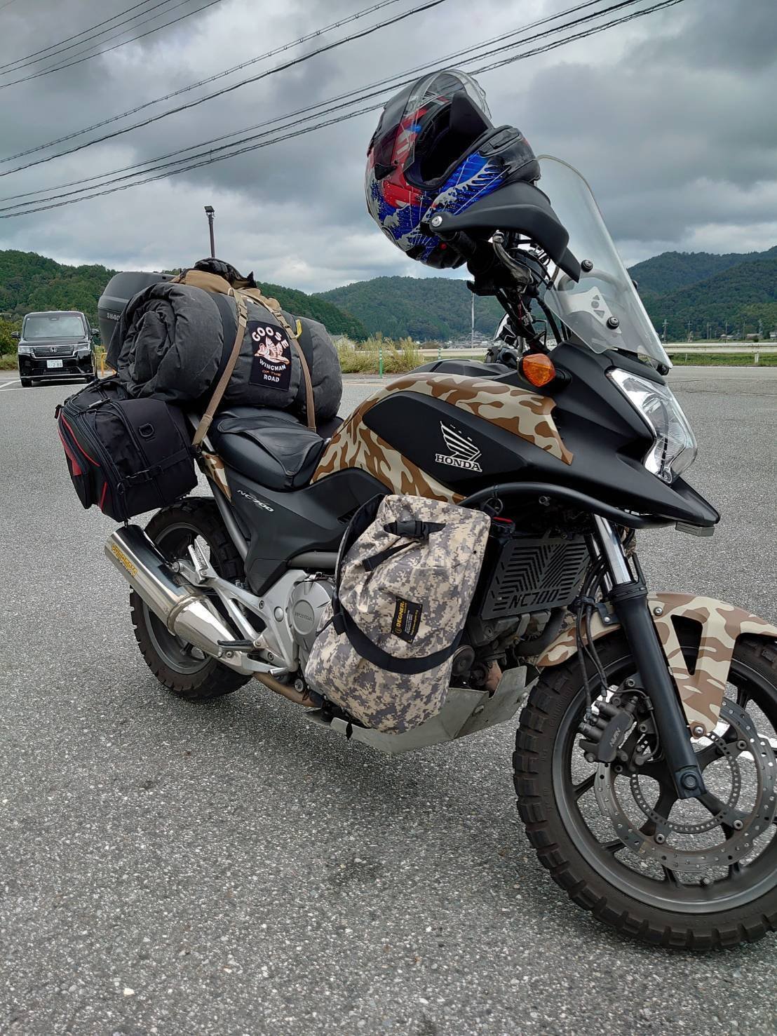 グローバル　キャンプ 星空キャンプ in 静岡沼津【NC750X】冬のソラキャン【ソロ