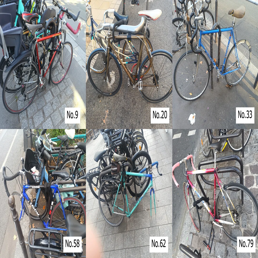 パリで見かけた自転車達（その3）： 街乗りスポーツサイクルのまとめ 