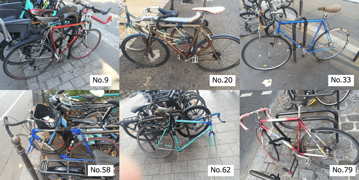 パリで見かけた自転車達（その3）： 街乗りスポーツサイクルのまとめ｜Silicate melt