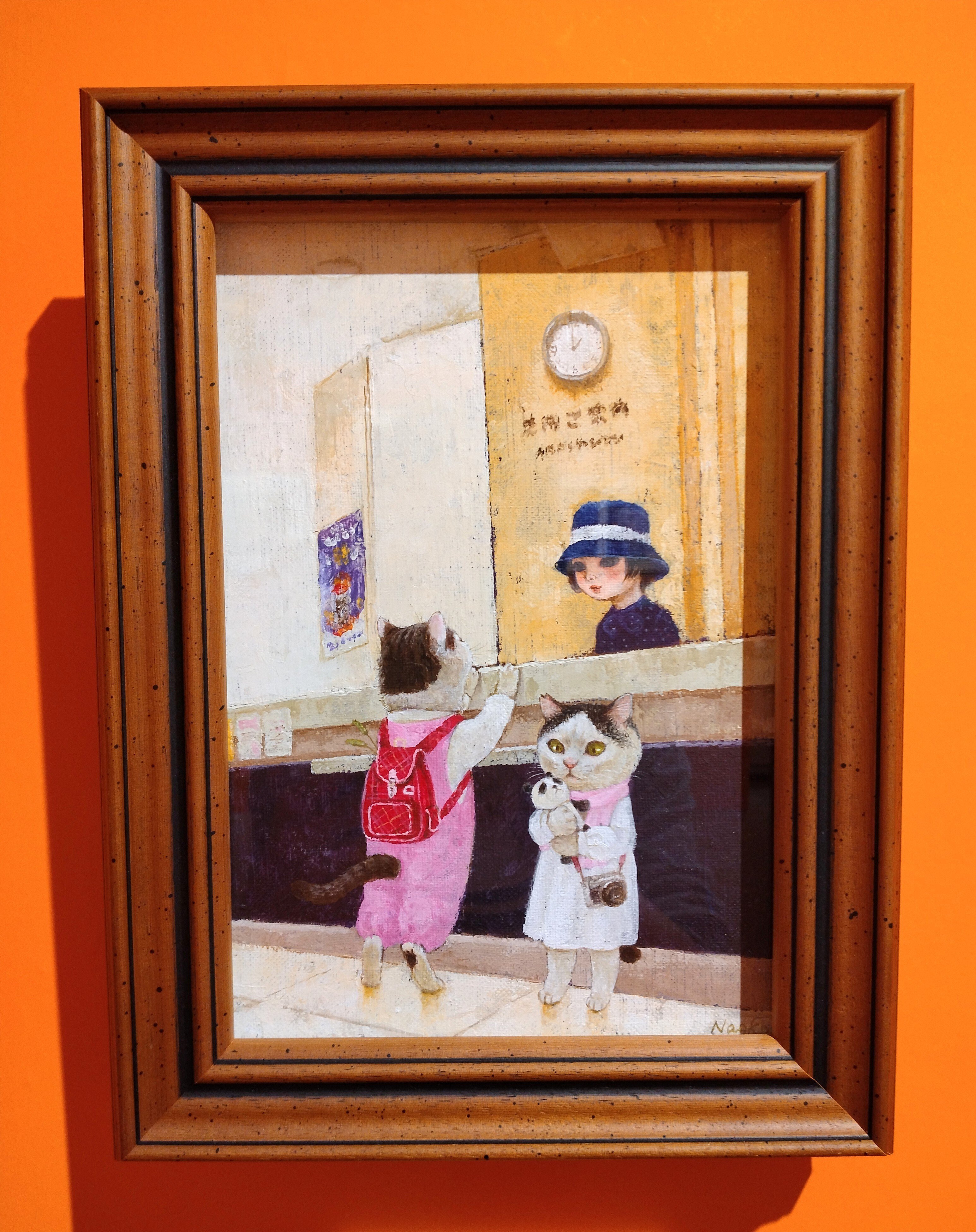 隙あらば猫」展に行きました｜雪花