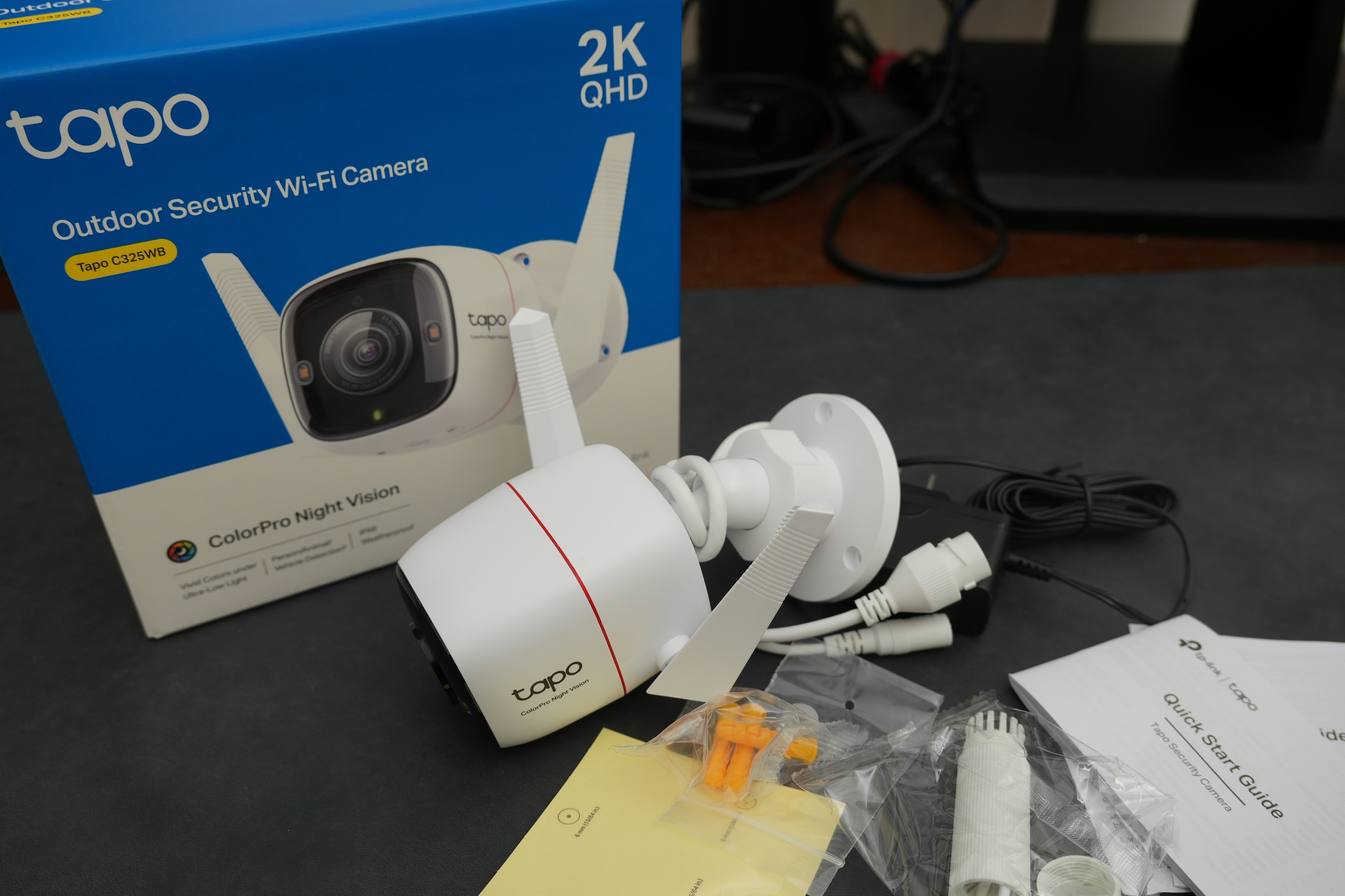 TP-Link C325WB 防犯カメラ Wi-Fi 2K QHD Tapo C325WB | Outdoor Security Wi-Fi Camera | TP-Link Nordic