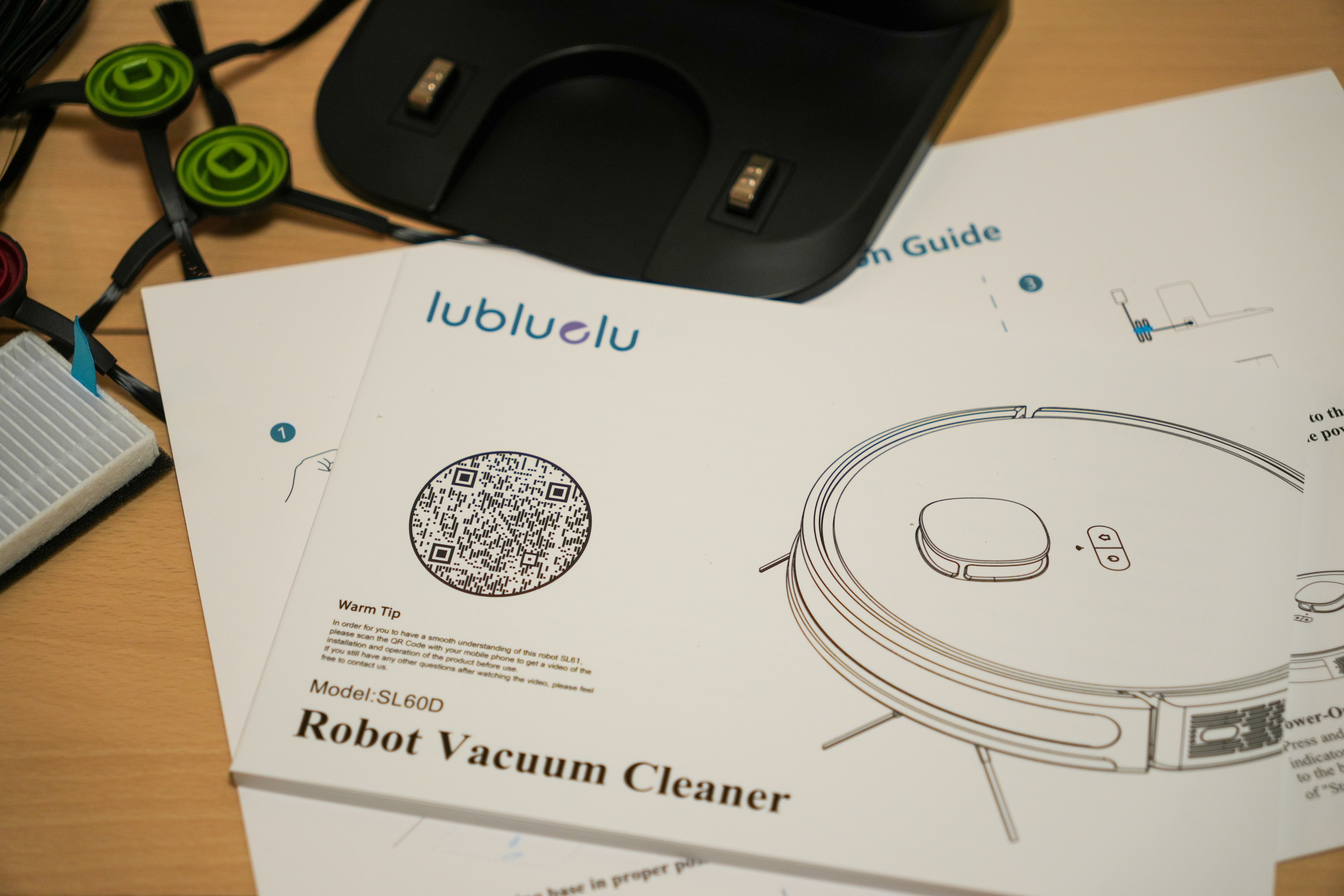 ✨最新版ロボット掃除機✨ Lubluelu♡SL60D 付属品完備 動作確認済み