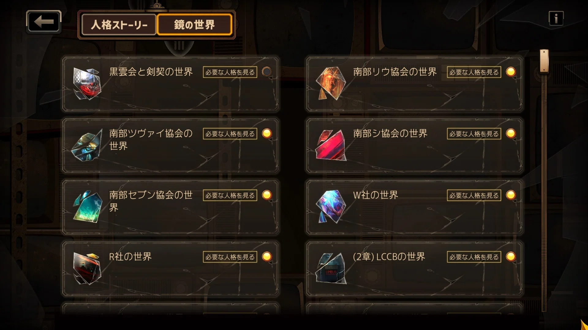 リンバスカンパニー　人格牌12枚 Limbus Company シーズン2🦊 人格・E.G.O tierランク表を作成しました