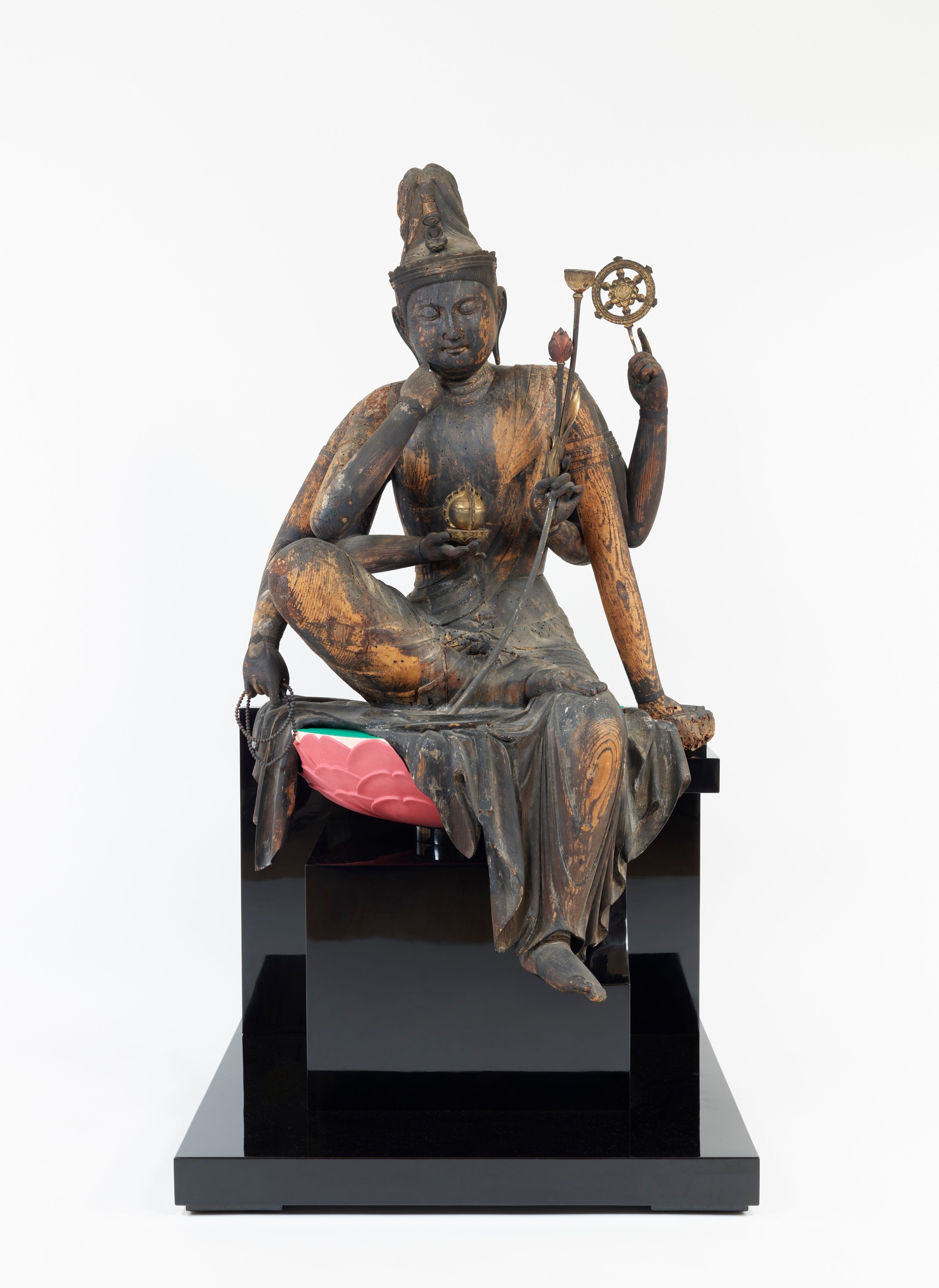 仏像　仏教美術　鎌倉　室町　古美術 Yahoo!オークション - 特別出品 文化財級 仏教美術 時代木彫