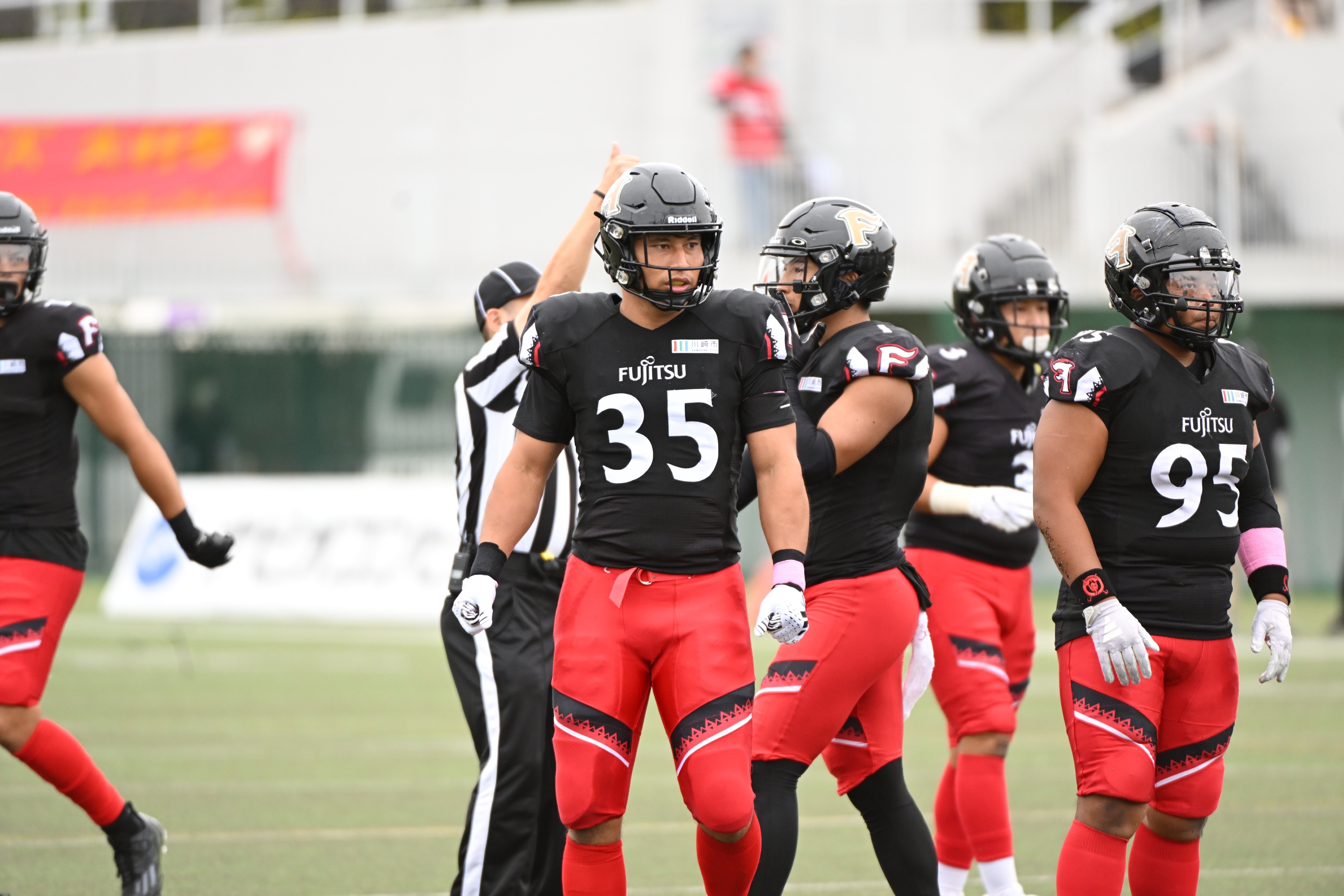 無心でボールを追うのみ LB#35竹内修平｜富士通フロンティアーズ