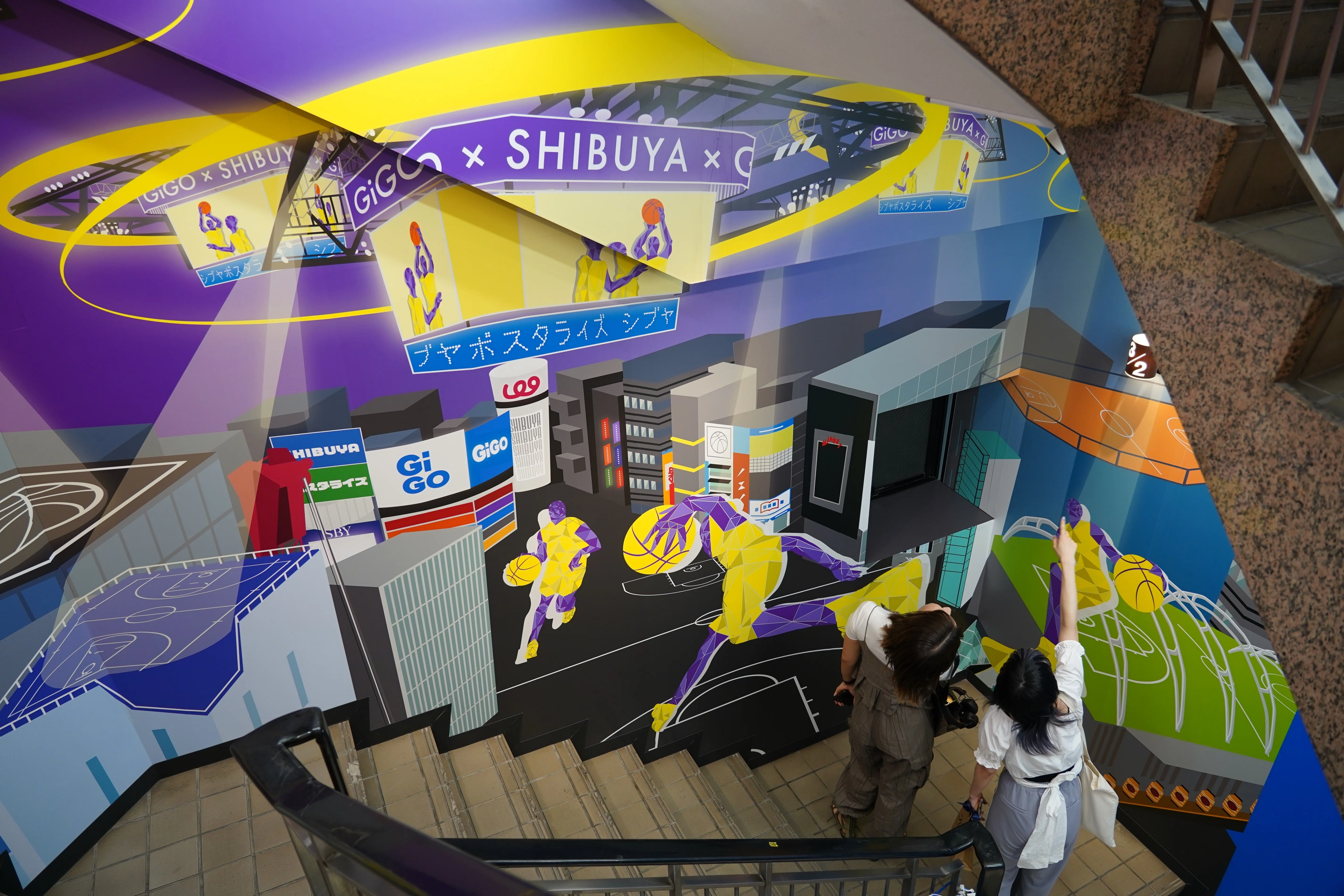 Industry-Academia Collaboration: Sunrockers Shibuya Wall Art
