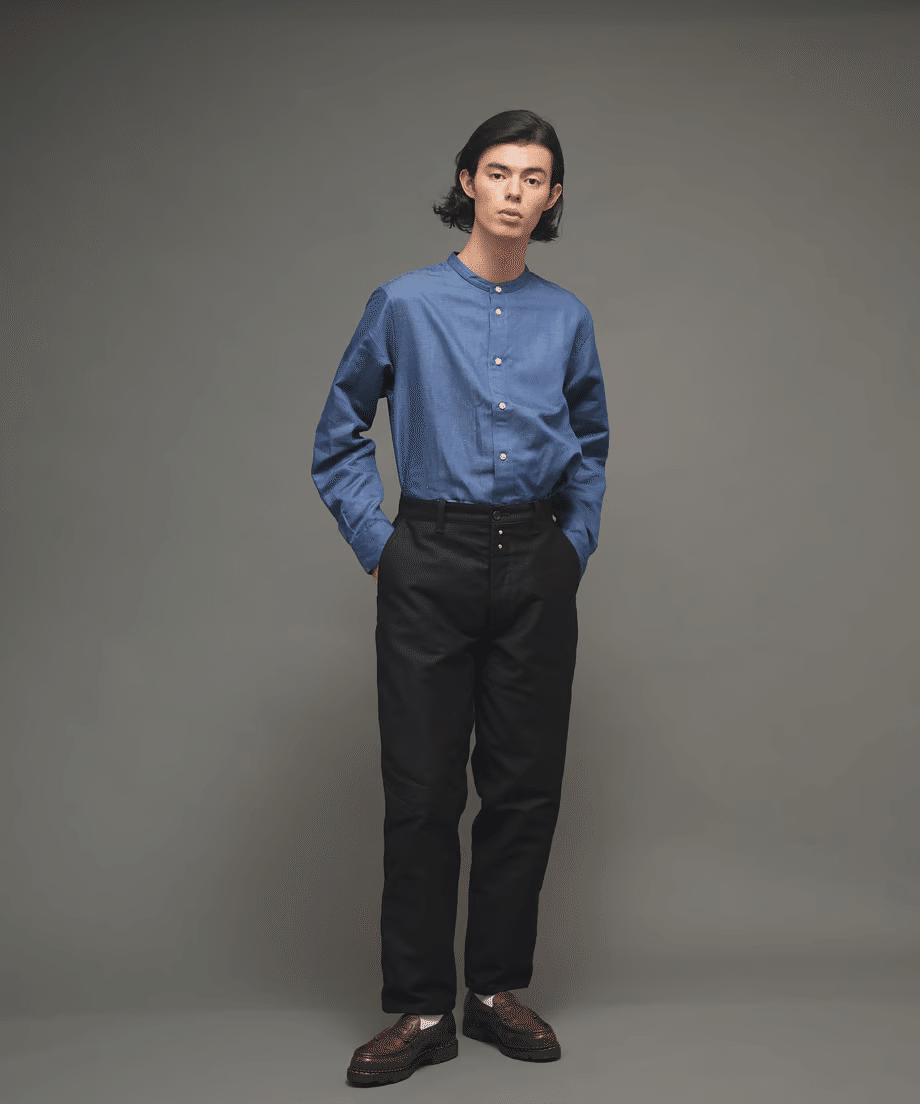 Le Sans Pareilモールスキン トラディショナルラペルワークジャケット