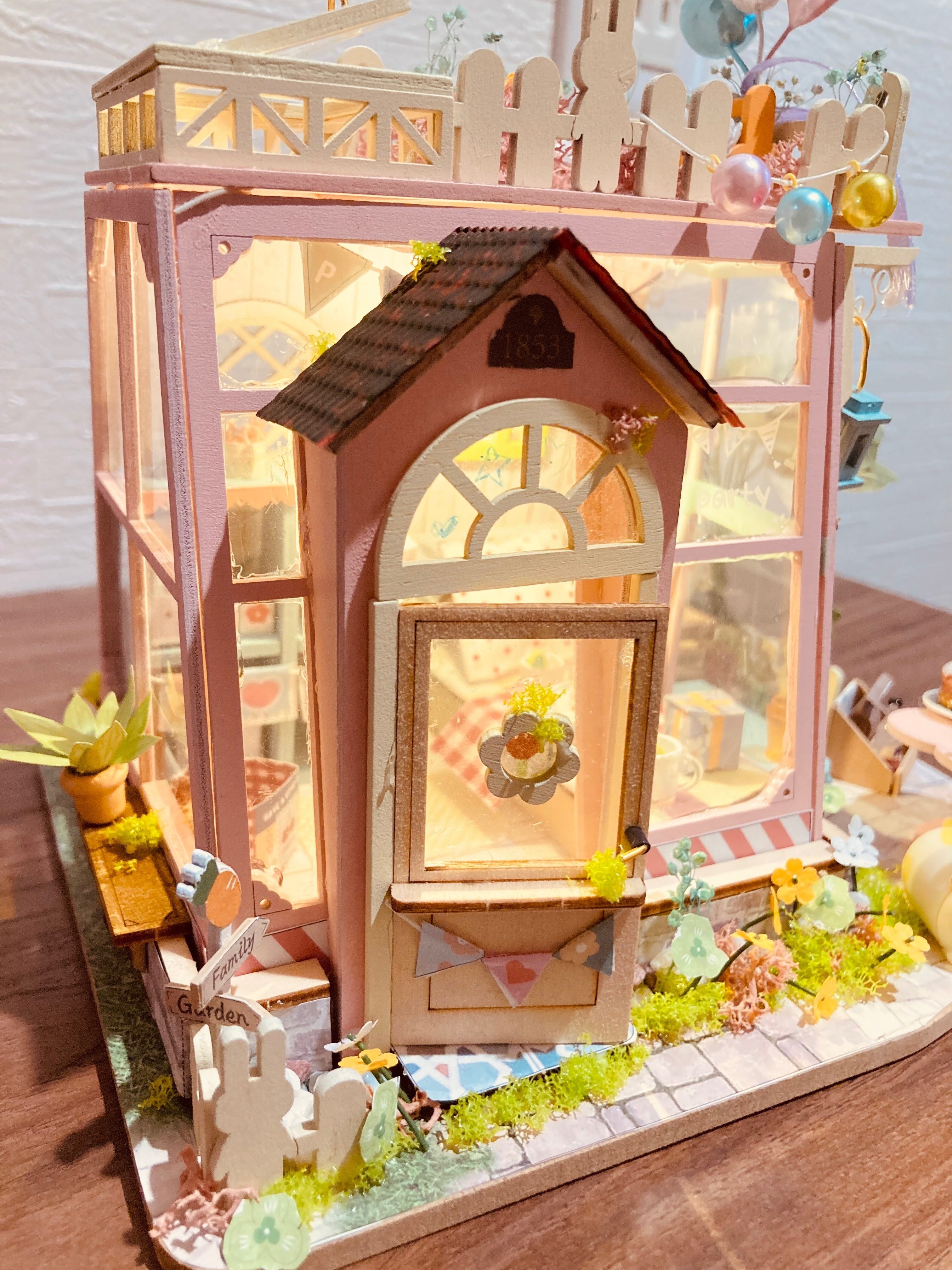 ミニチュアハウスを一年かけて作ってみた｜可視化サポート こころ図解