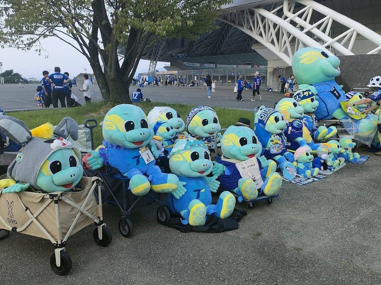 大分トリニータ公式マスコットぬいぐるみ 圧倒的ニータン(1個