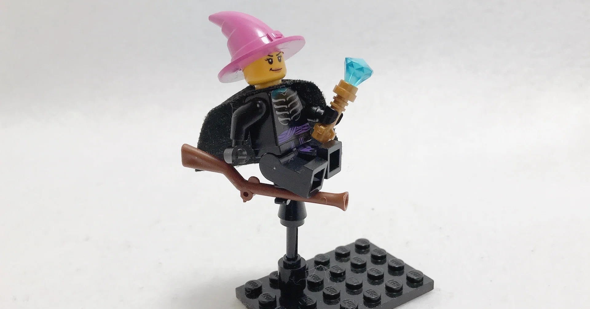 ハロウィン○魔女のほうき[◇作り方①]｜レゴばあちゃん