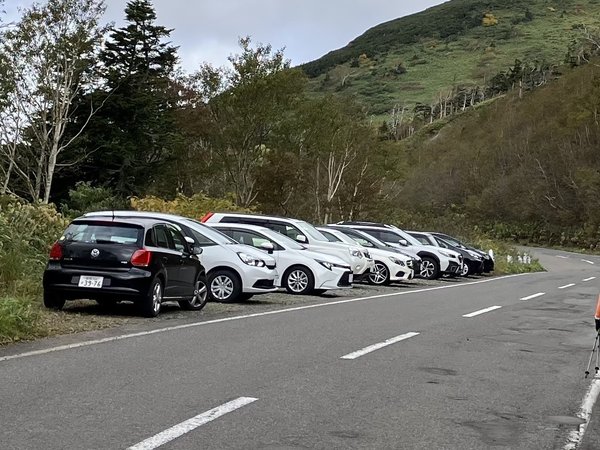 茶臼岳登山口第二駐車場
