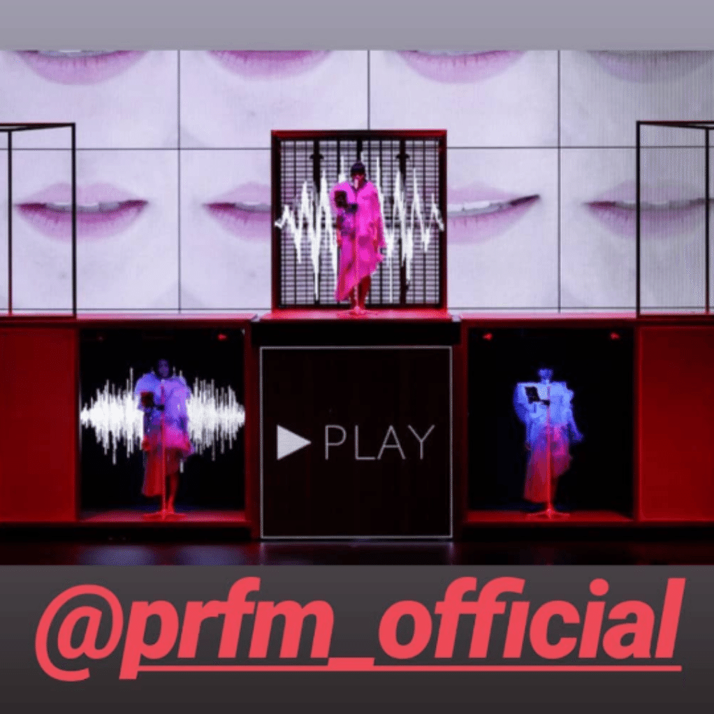 Perfume ワンルームディスコ 販売促進ポスター Perfume「ディスコ